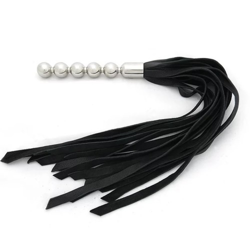 Flogger z żebrowaną rękojeścią ze stali Lovely Thinkings