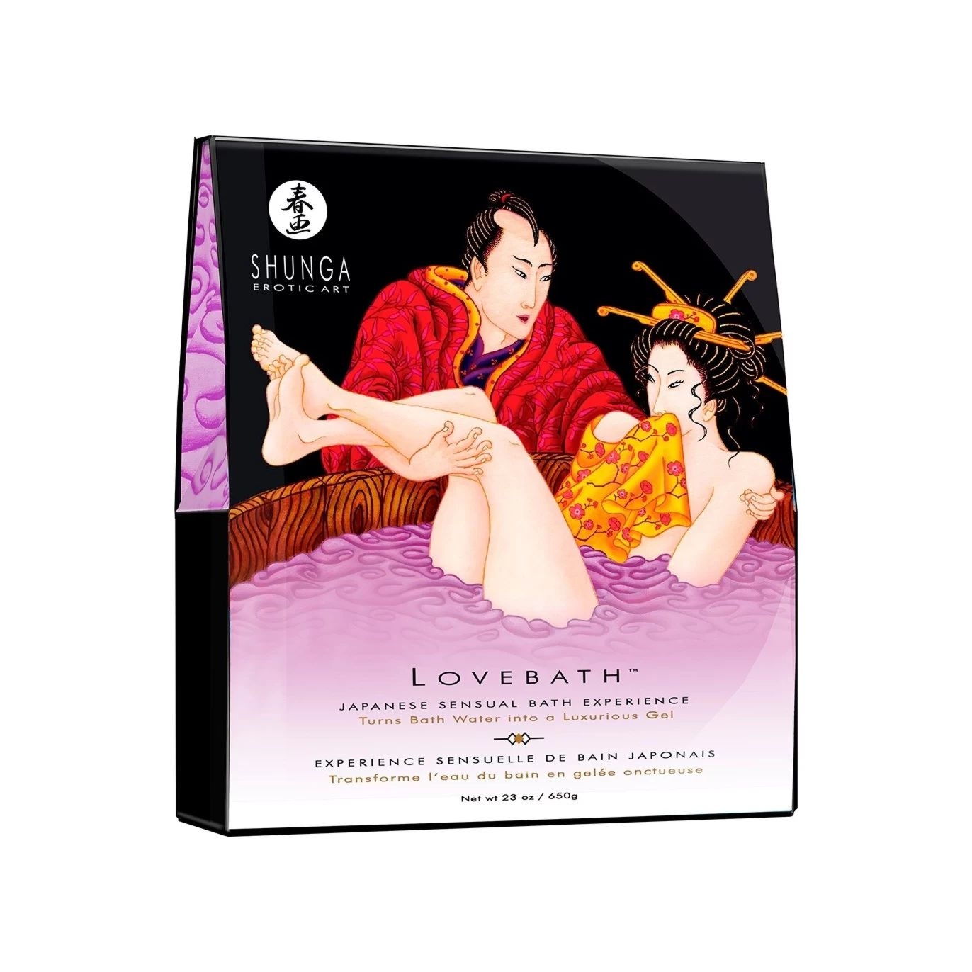 Perłowy żel do kąpieli dla par Shunga Love Bath Sensual Lotus 650 g