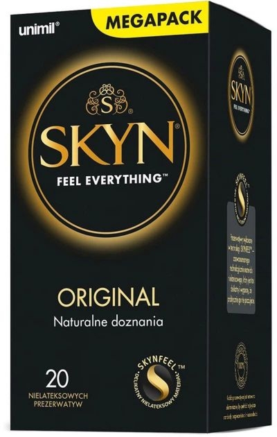 Prezerwatywy nielateksowe SKYN Original 20 szt.