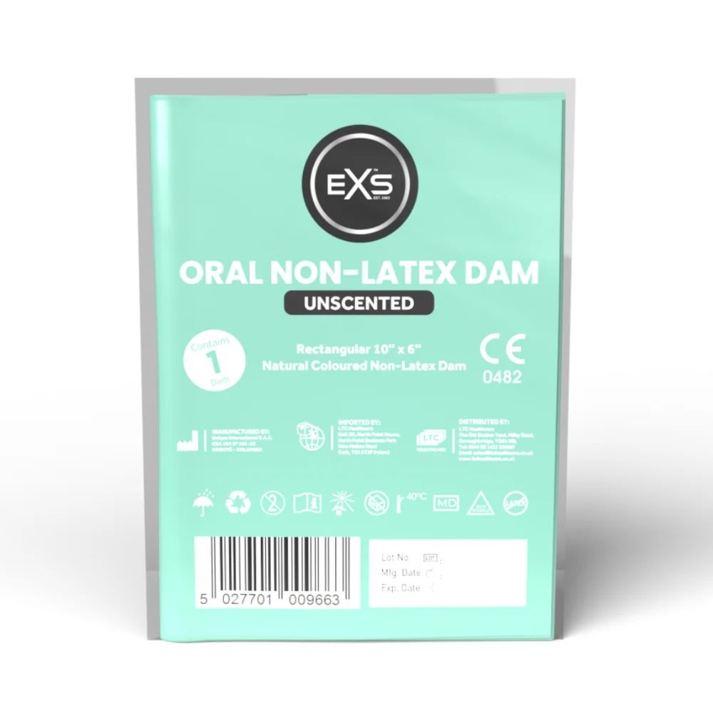 Maski oralne nielateksowe EXS Oral Non-Latex Dam