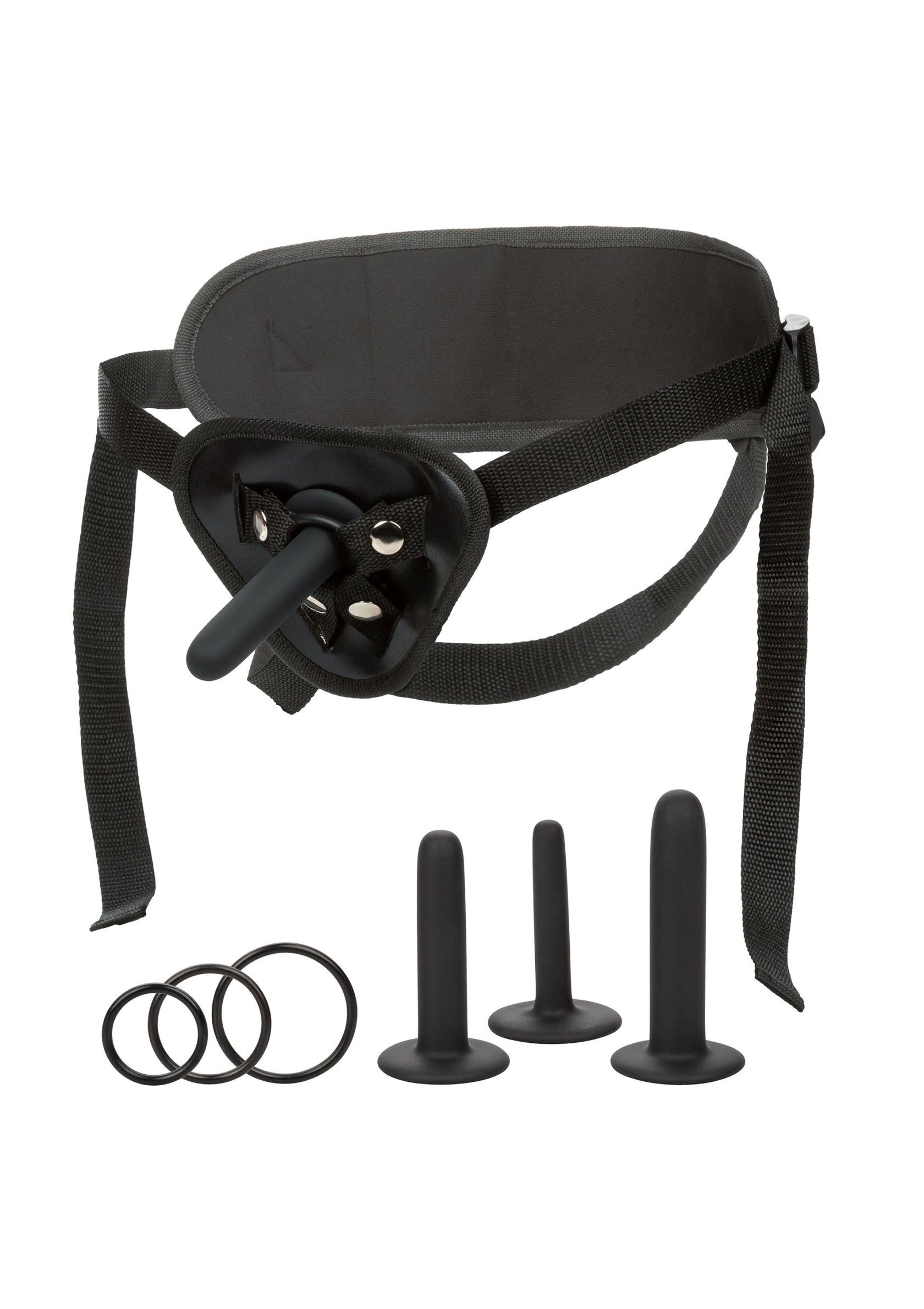 Zestaw strap-on CalExotics Boundless Silicone Pegging Kit