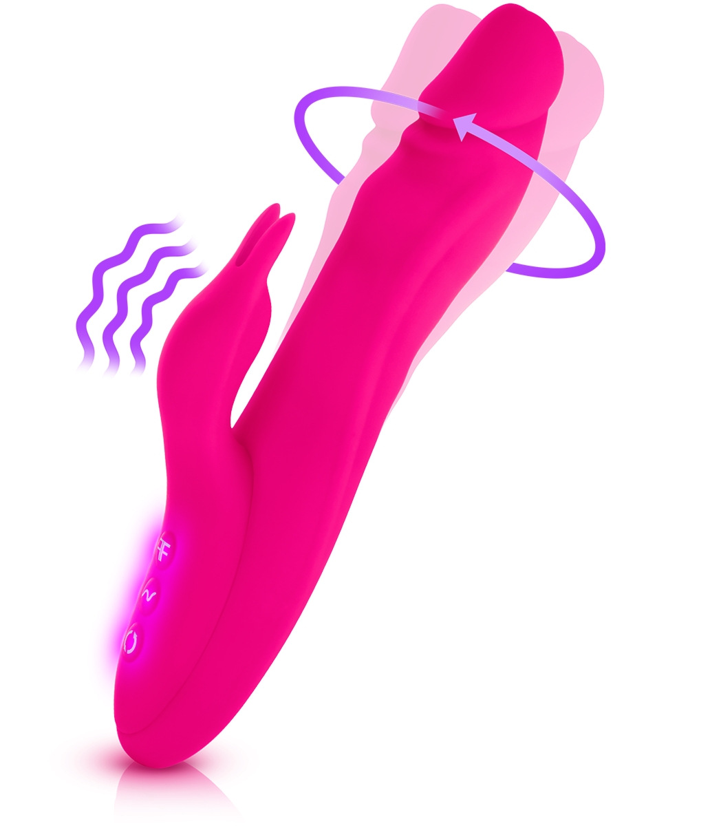 Rotujący Wibrator Króliczek FemmeFunn Booster Rabbit