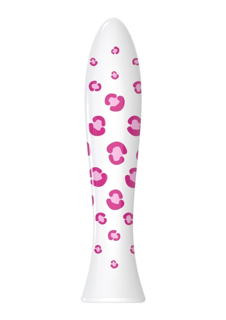 Dildo porcelanowe My Fucsia Pink Leopard