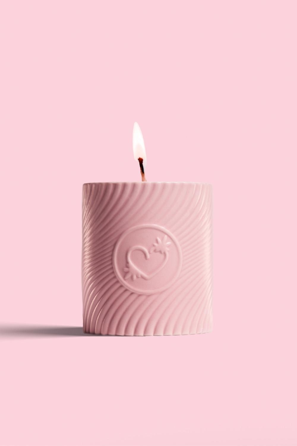 Świeca do masażu HighOnLove Pink Massage Candle