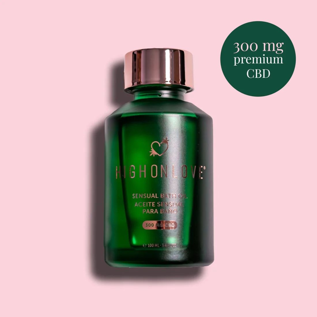 Olejek do kąpieli PREMIUM CBD HighOnLove Sensual Bath Oil