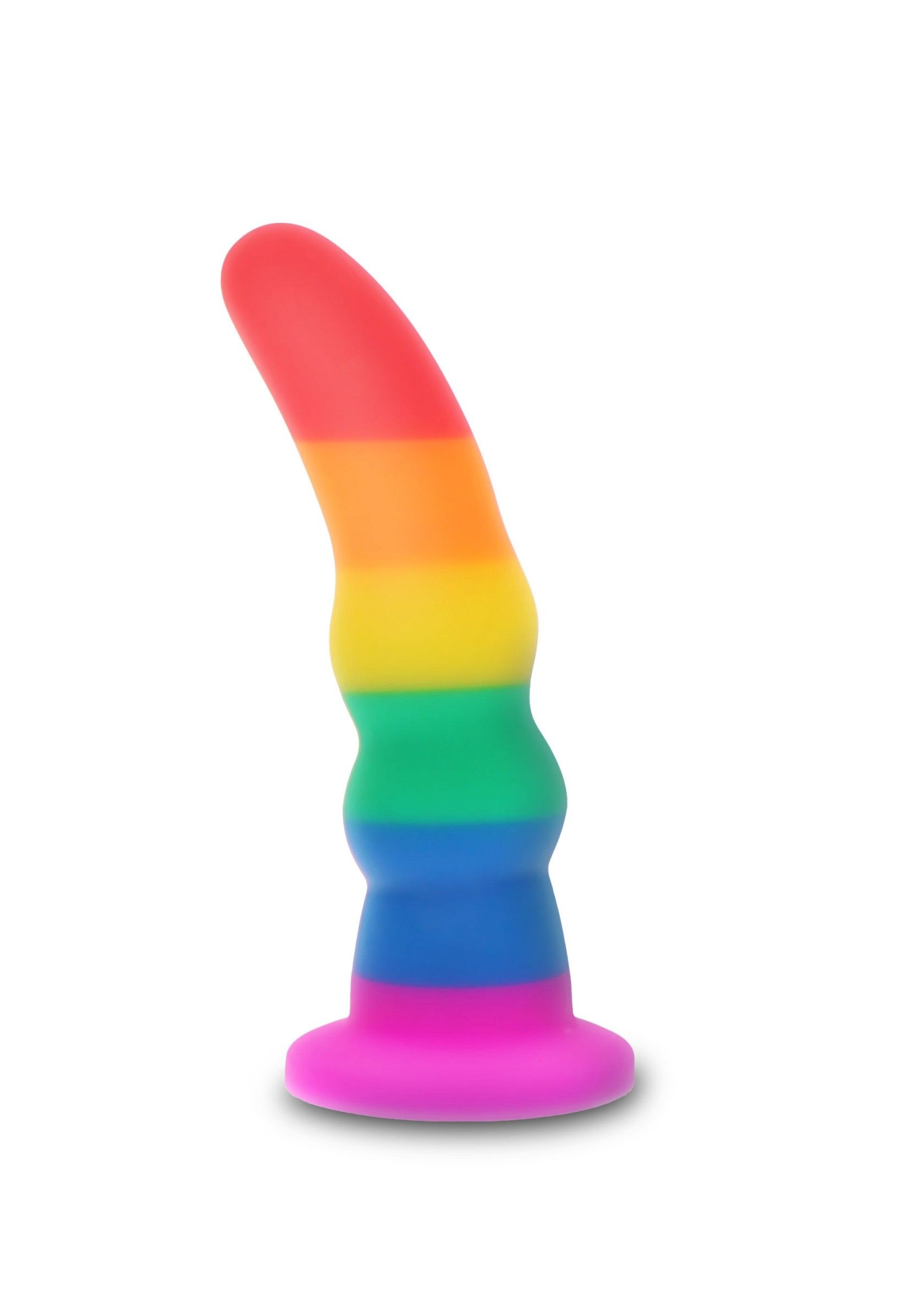 Dong tęczowy z przyssawką Pride by ToyJoy Cheeky Boytoy