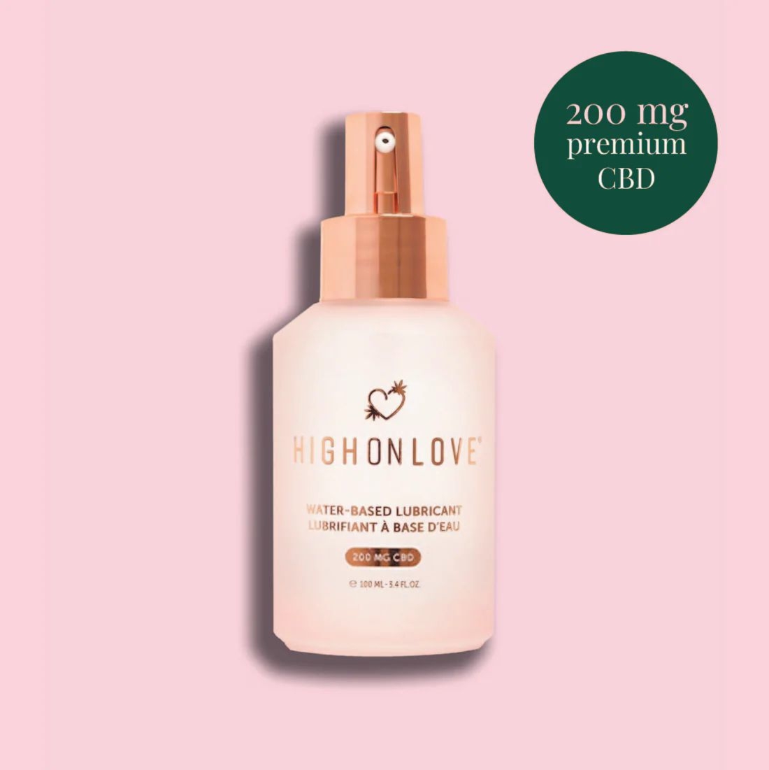 Lubrykant HighOnLove PREMIUM CBD Water Based Lubricant 100 ml
