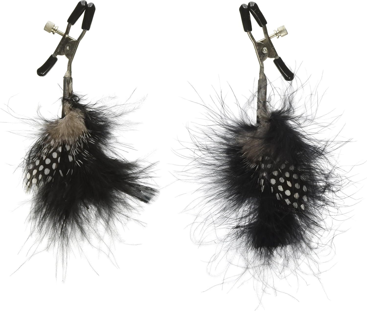 Zaciski na sutki z piórkami Fetish Fantasy Feather Nipple Clamps