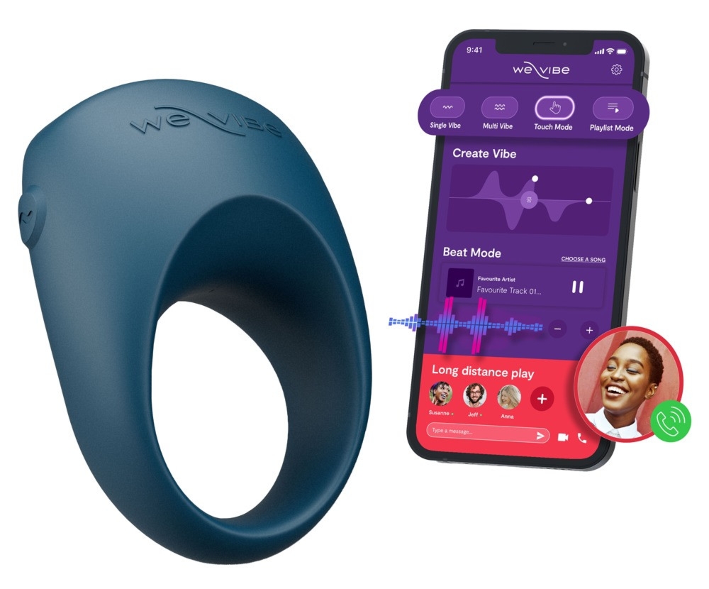 Pierścień na penisa zdalnie sterowany We-Vibe Pivot 2