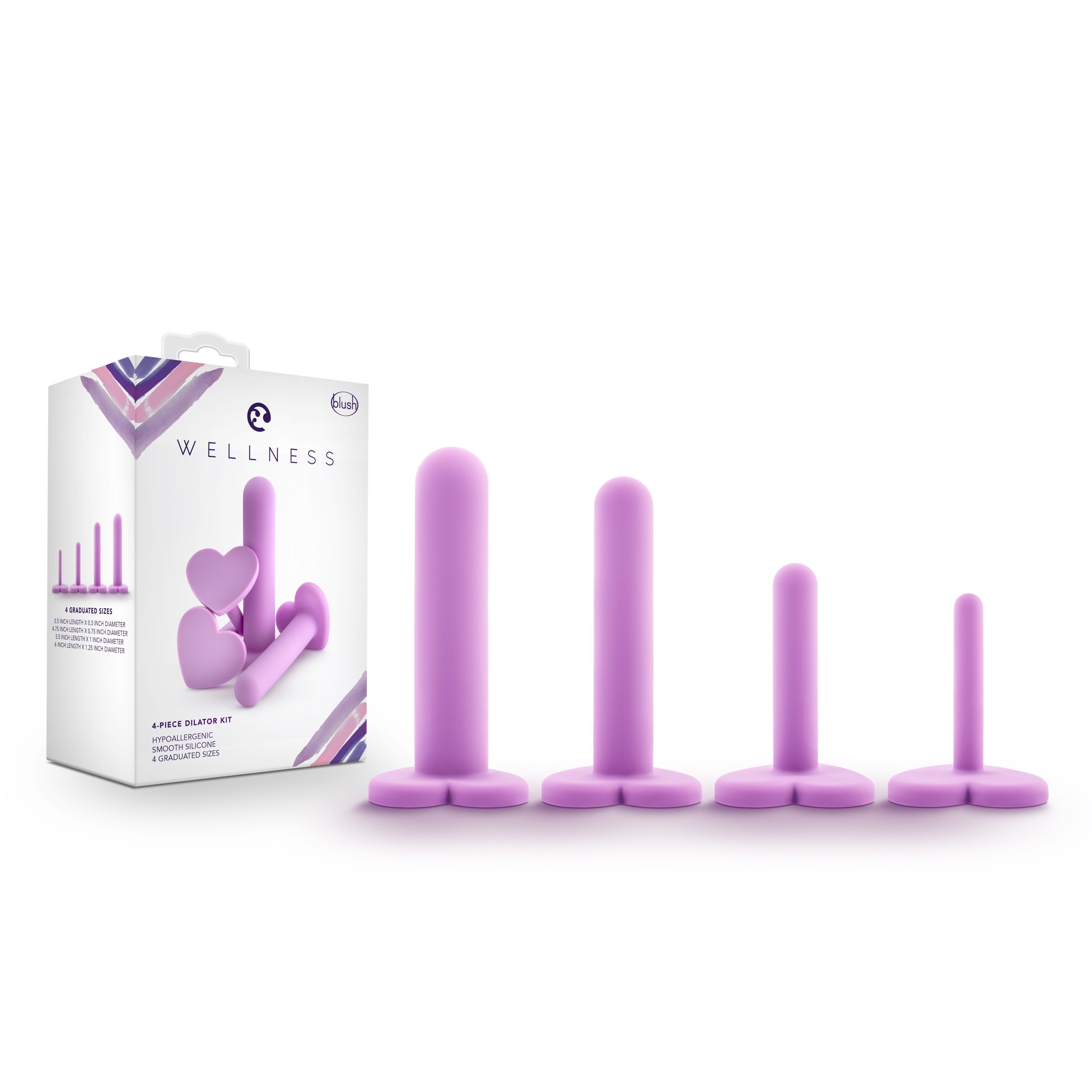 Zestaw 4 dilatorów Blush Wellness Dilator Kit