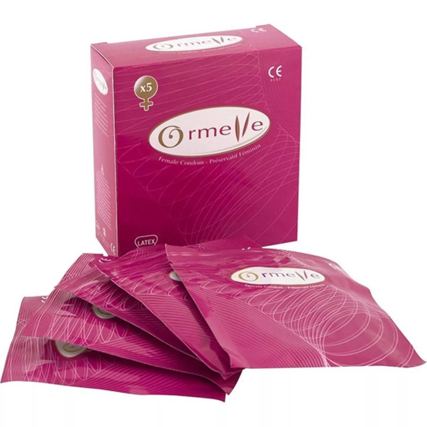 Prezerwatywy waginalne Ormelle Female Condom 5 sztuk