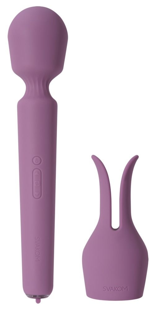 Interaktywny, podgrzewany masażer różdżka Svakom Emma II Neo