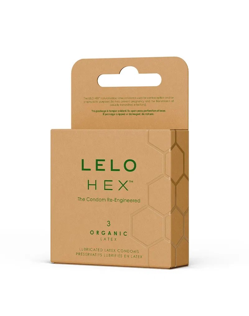 Prezerwatywy lateksowe LELO HEX ™ Organic