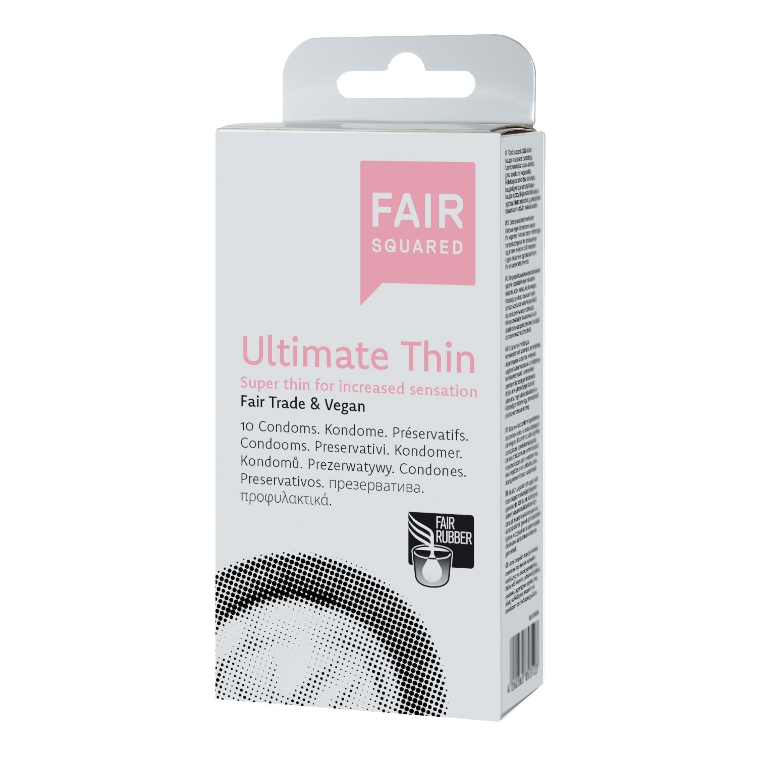 Prezerwatywy ultracienkie Fair Squared Ultimate Thin 10 szt.