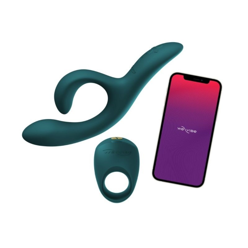Zestaw zdalnie sterowanych gadżetów erotycznych We-Vibe Date Night Set Nova+Pivot