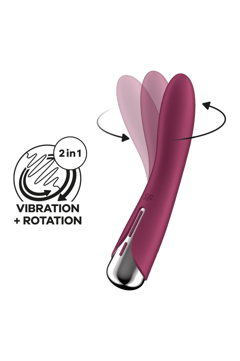 Wibrator z rotacją Satisfyer Spinning Vibe 1