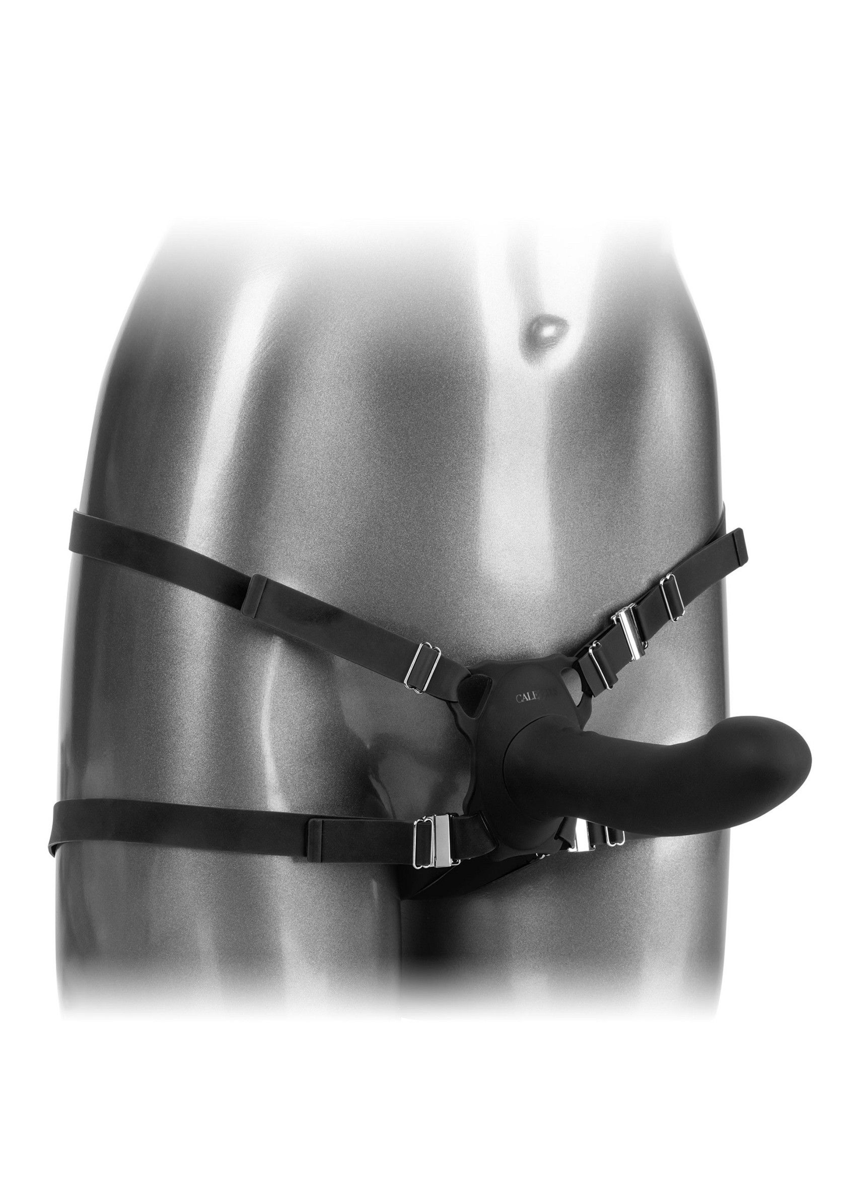 Zestaw strap-on wibrujący CalExotics Her Royal Harness Me2 Remote Rumbler