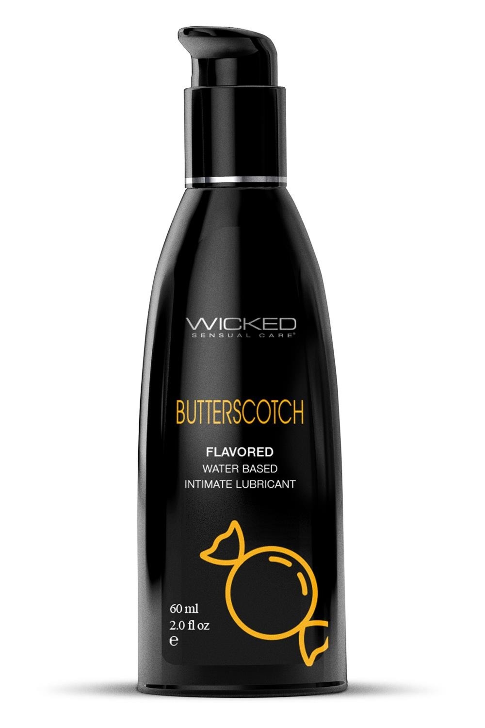 Lubrykant na bazie wody Wicked® Aqua Butterscotch 60ml i 120 ml