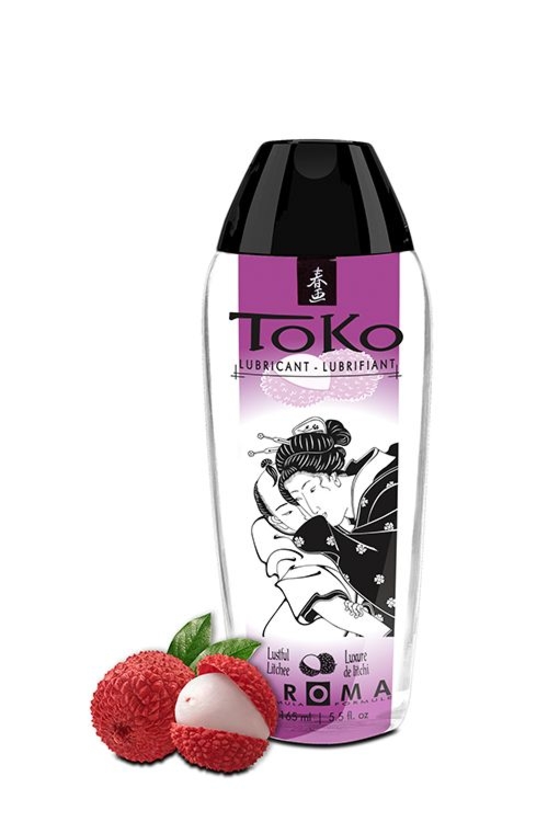 Lubrykant smakowy Shunga Toko Aroma Lubricant Lustful Litchee 165 ml