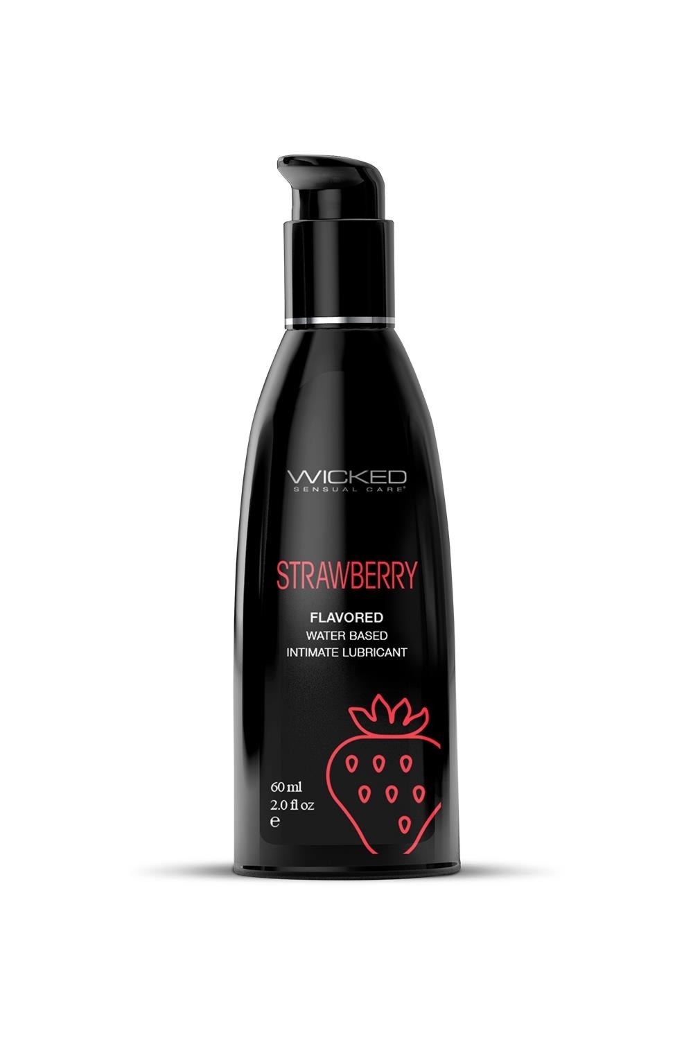 Lubrykant Smak Truskawkowy Wicked® Aqua Strawberry 60 ml i 120 ml