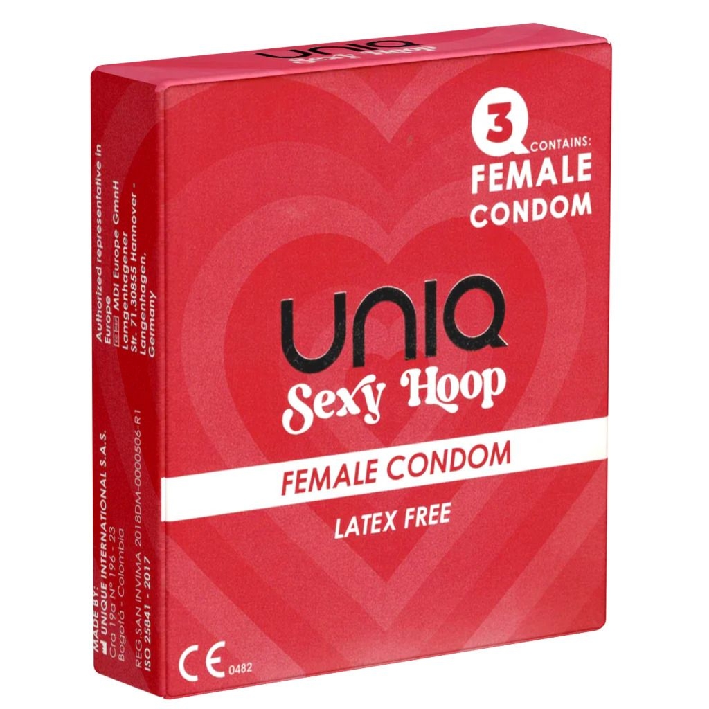 Prezerwatywy waginalne UNIQ female condoms Latex-Free 3 szt.