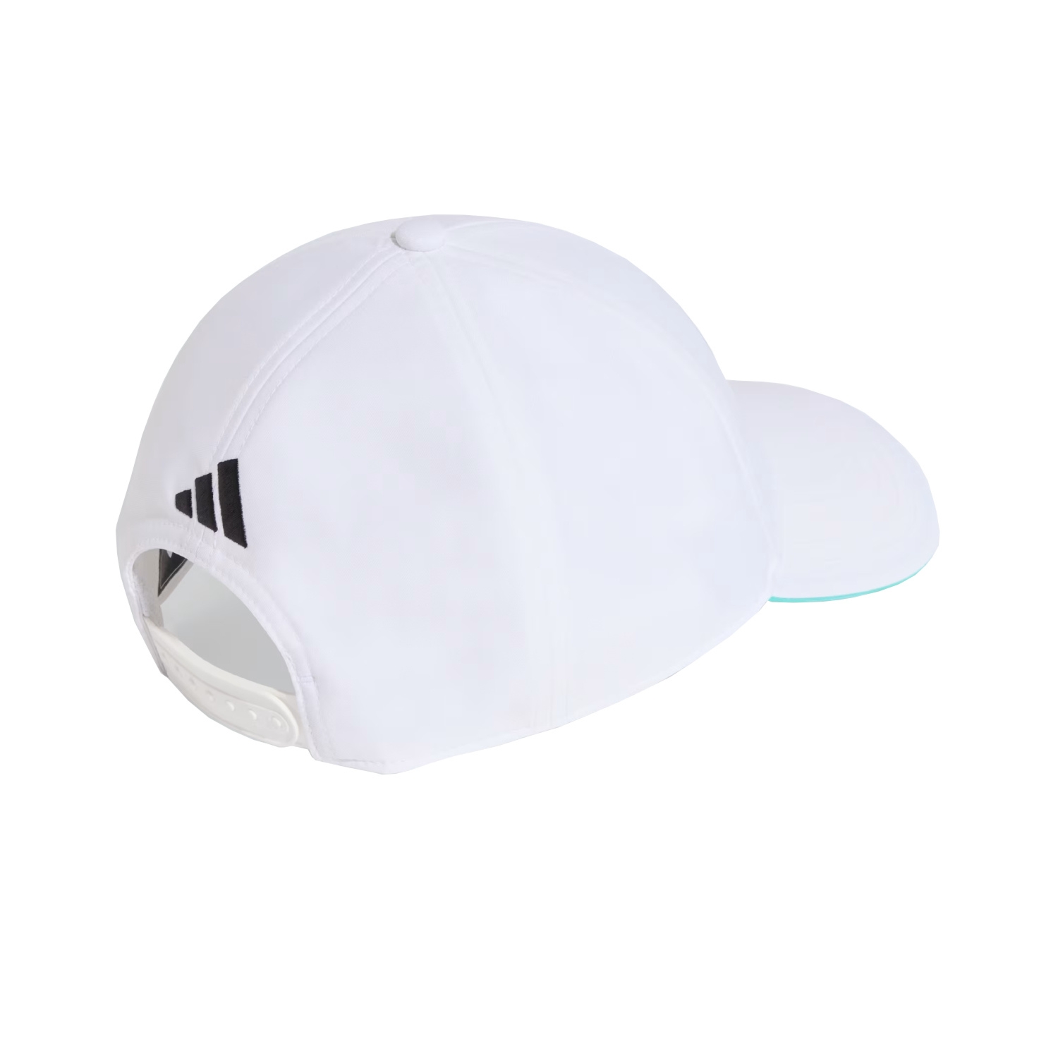 Czapka męska baseballowa biała Team Mercedes AMG F1 2026