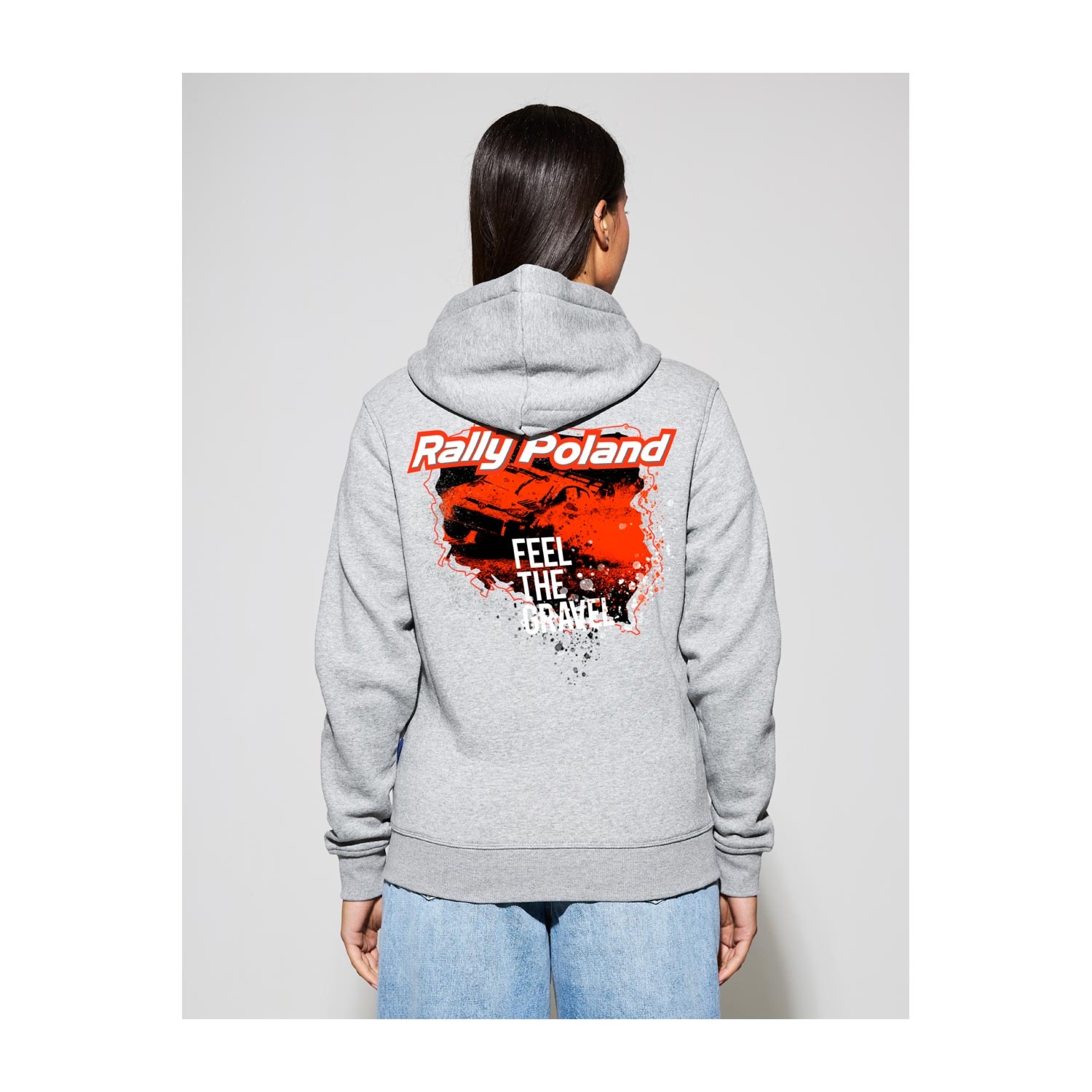 Bluza damska z kapturem Rally Poland WRC