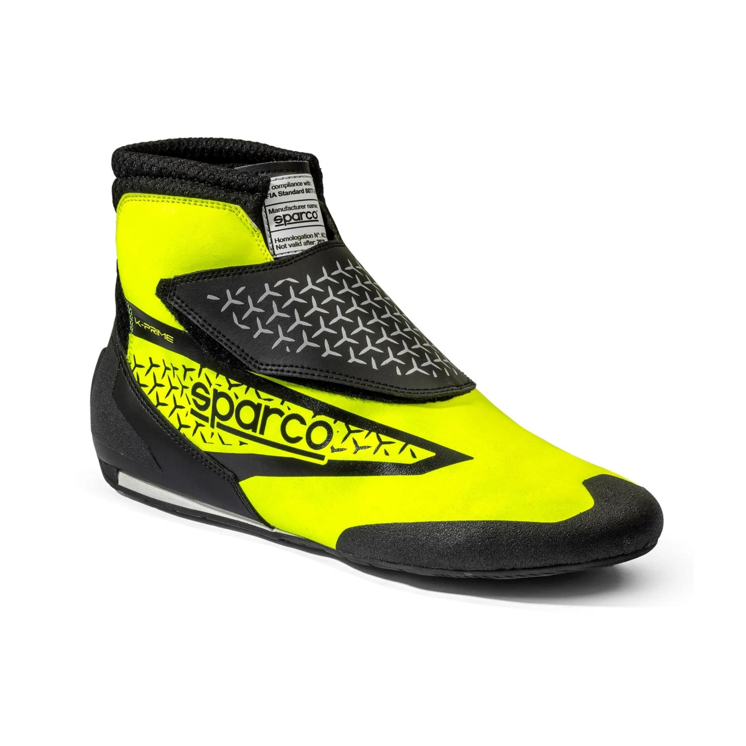 Buty kartingowe Sparco K-PRIME 8877-2022 żółto-czarne (FIA)