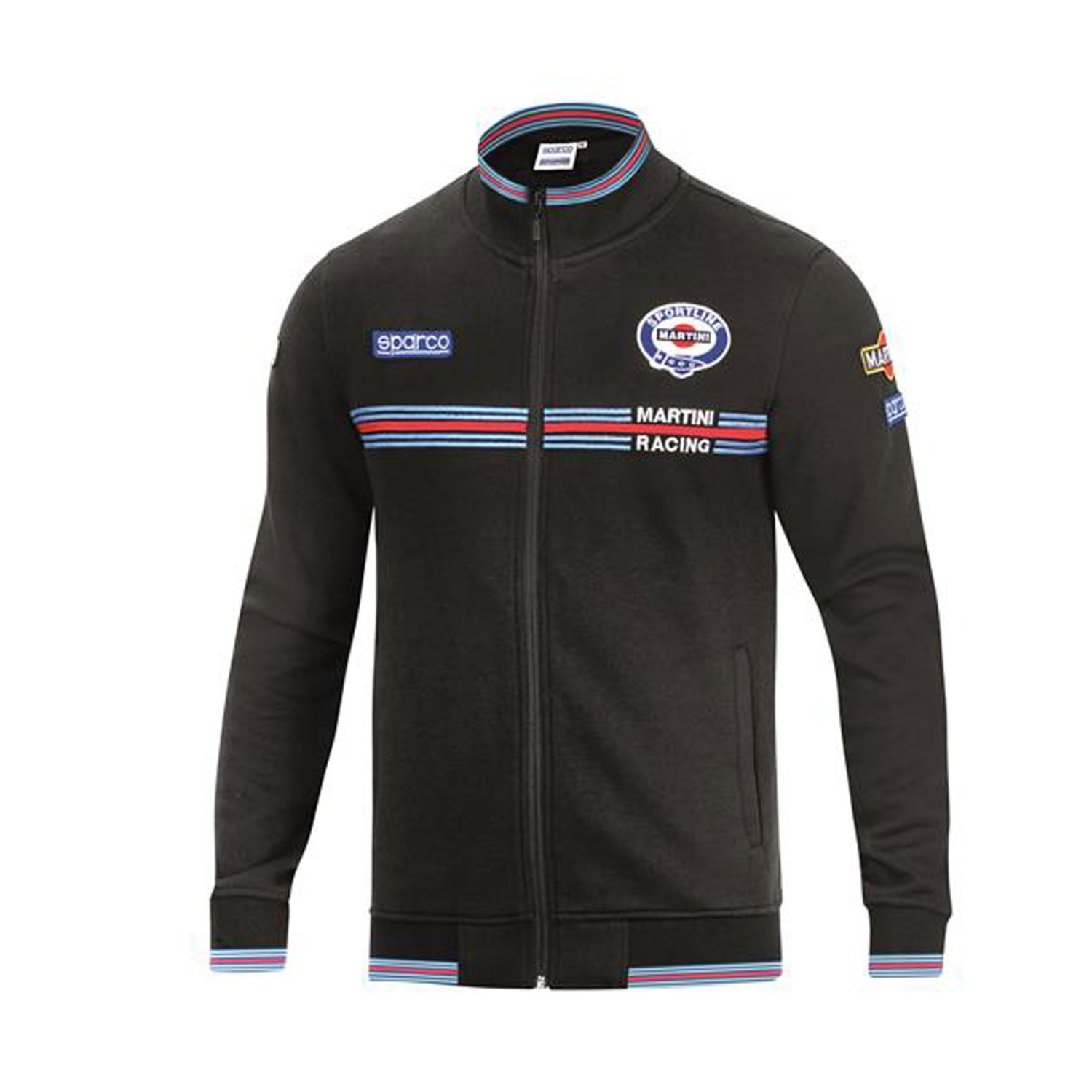 Bluza rozpinana Martini Racing Sparco czarna