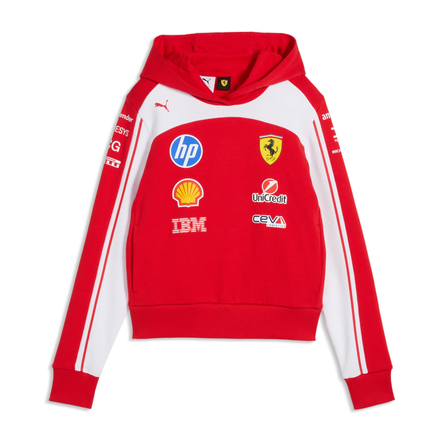 Bluza damska z kapturem Team Ferrari F1 2026