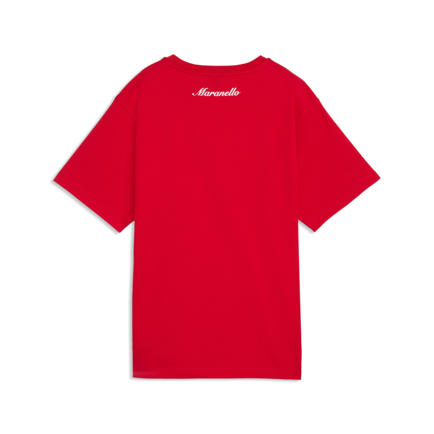 Koszulka T-shirt damska czerwona Small Logo Scuderia Ferrari F1 2026