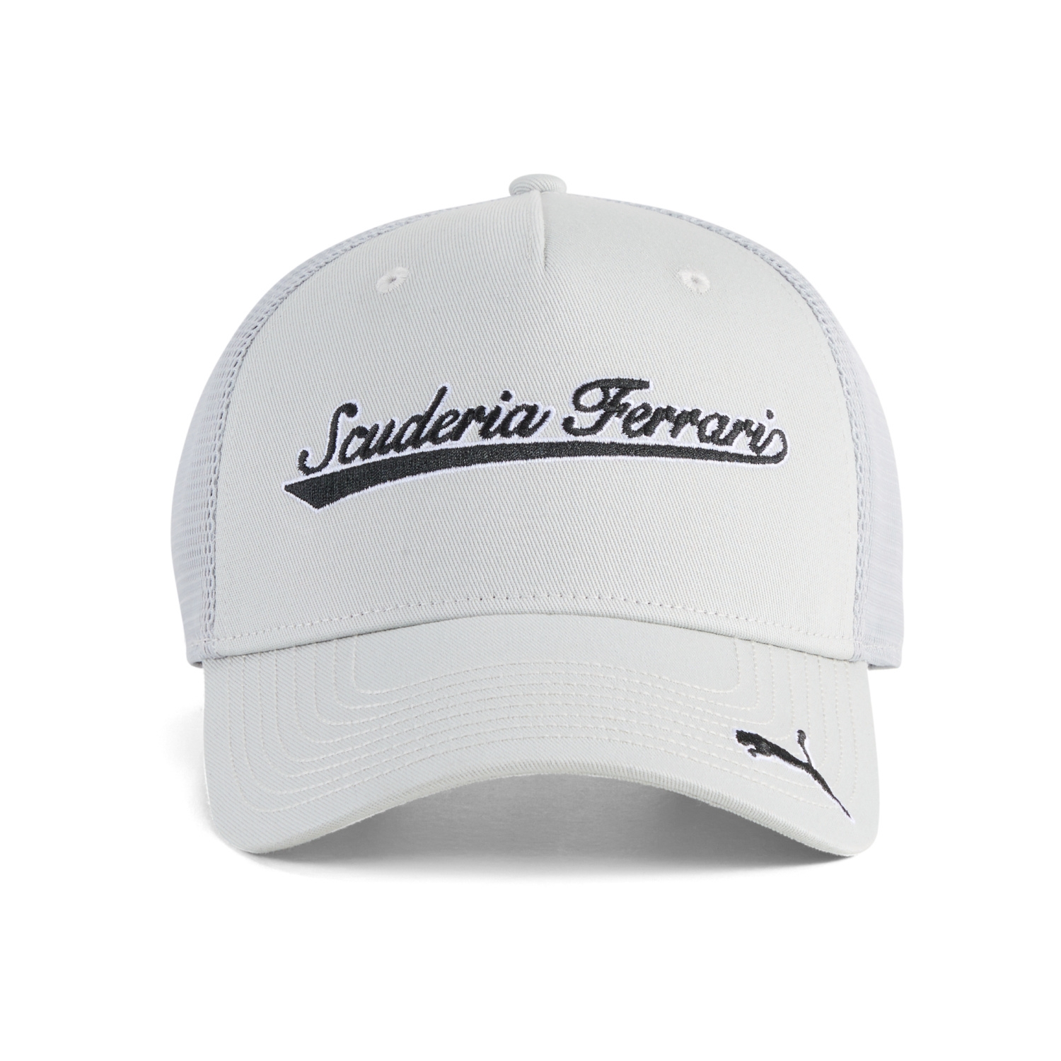Czapka baseballowa szara męska SF Trucker Scuderia Ferrari F1 2026