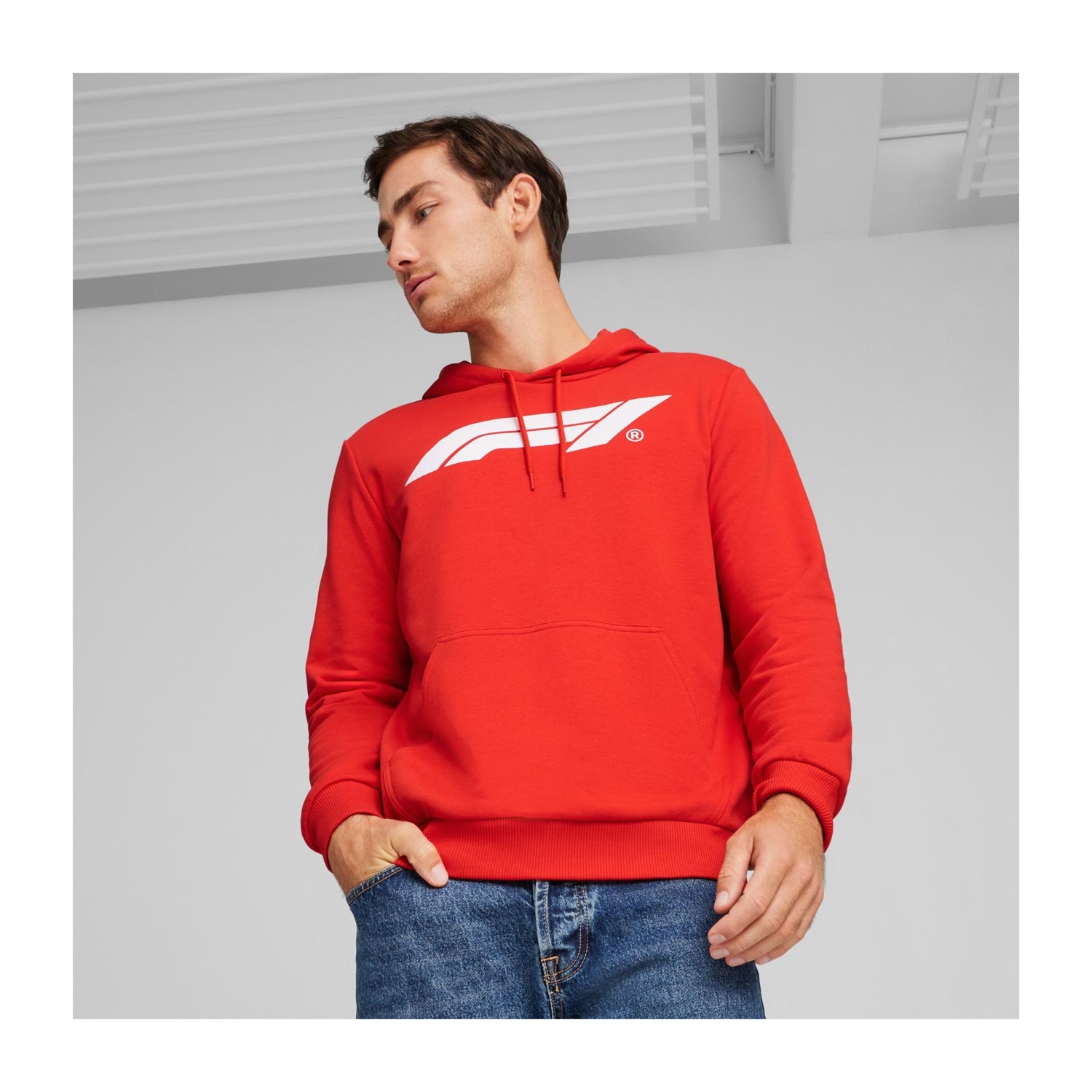 Bluza męska czerwona Logo Formula 1 2026