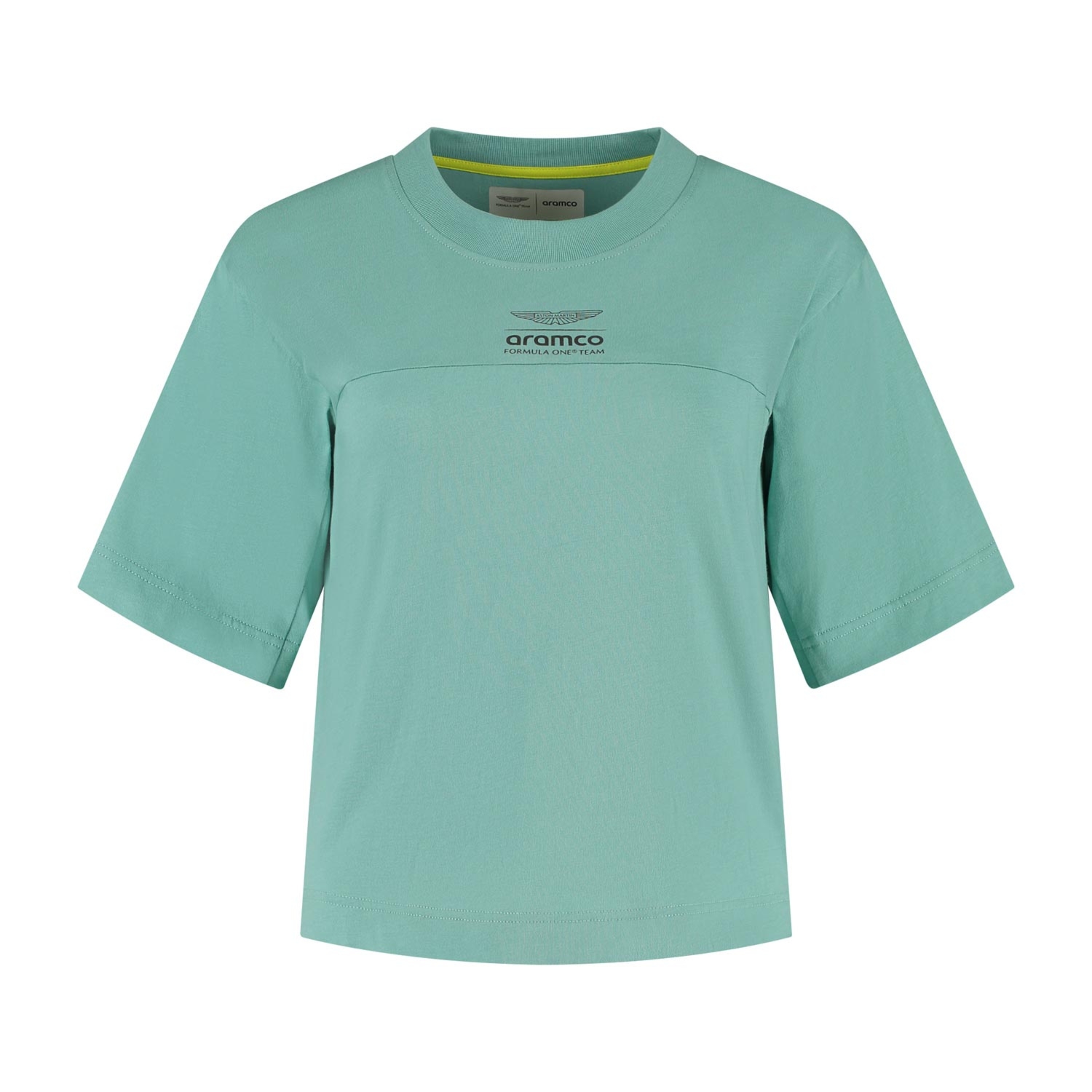 Koszulka t-shirt damska Crop Top Aston Martin F1 2025
