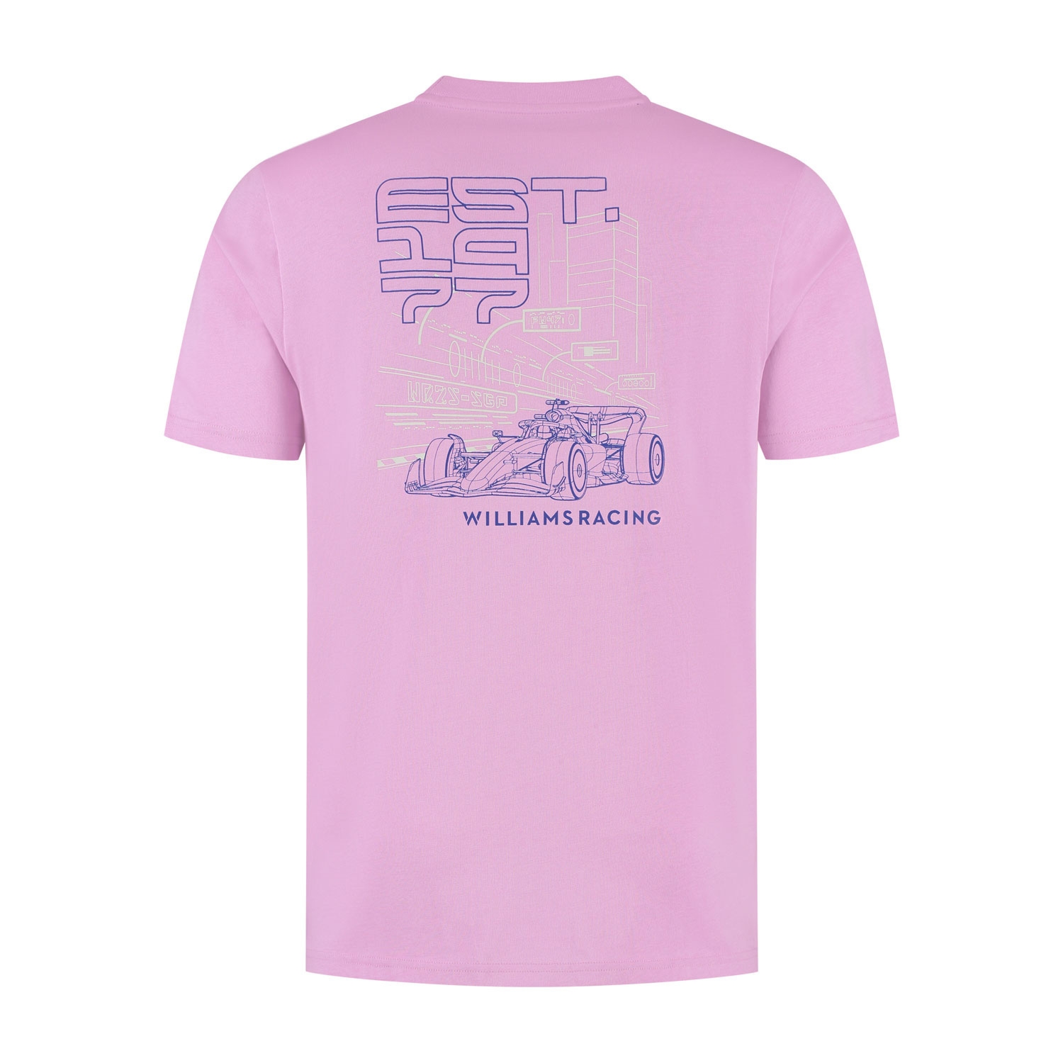 Koszulka t-shirt męska Night Williams Racing 2025