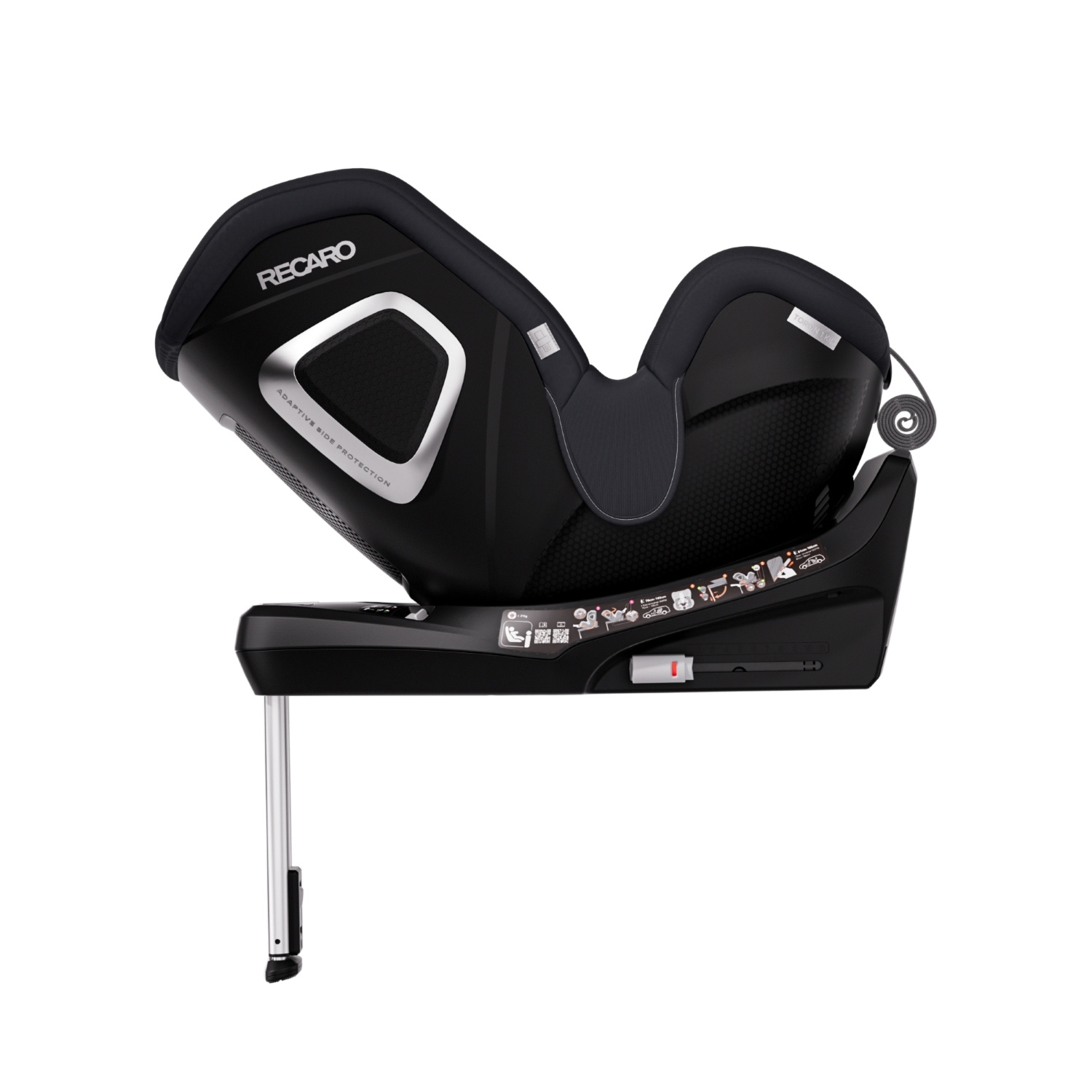 Fotelik dziecięcy Recaro TORON 1 KID Fresh Black