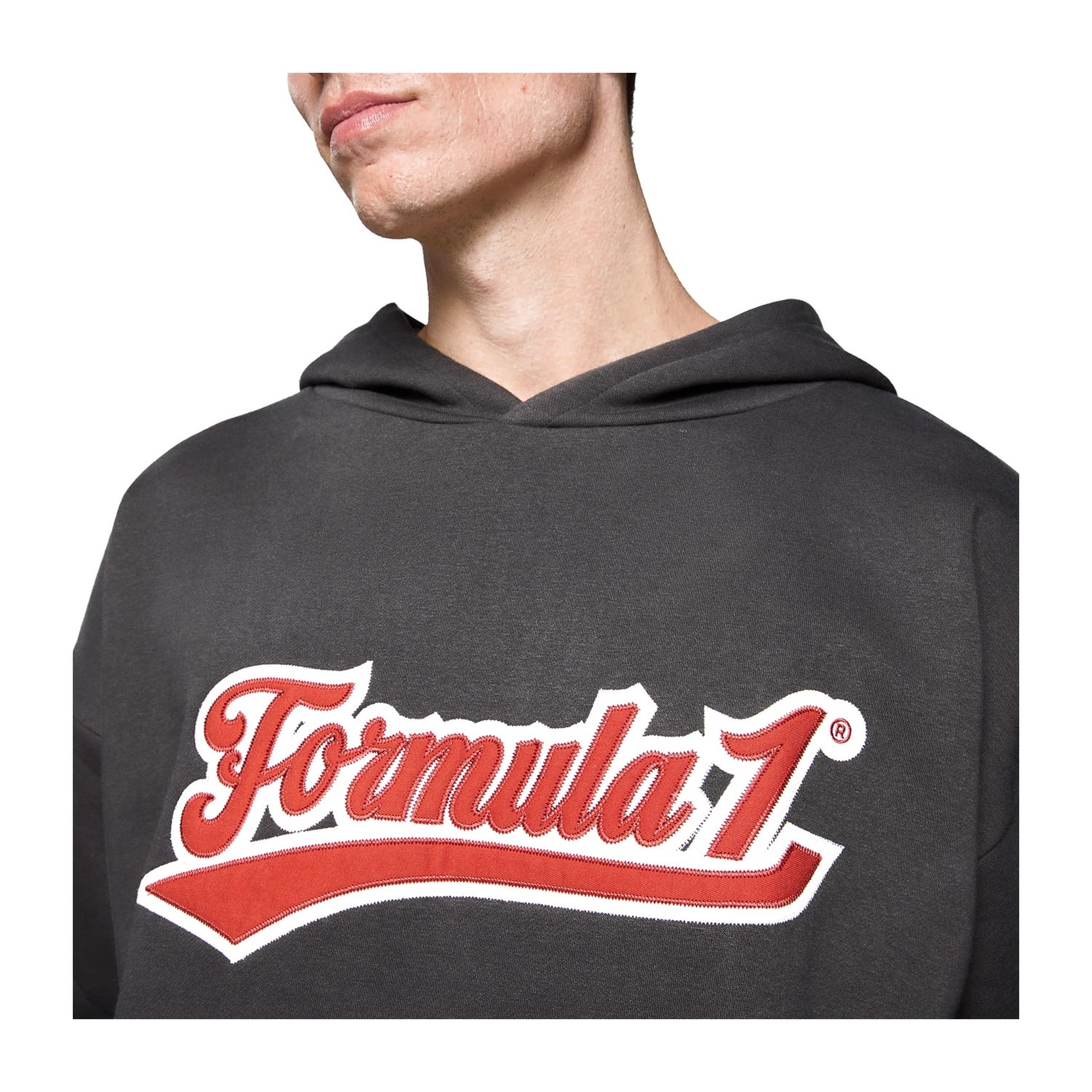 Bluza męska z kapturem Heritage Graphic czarna Formula 1 2025