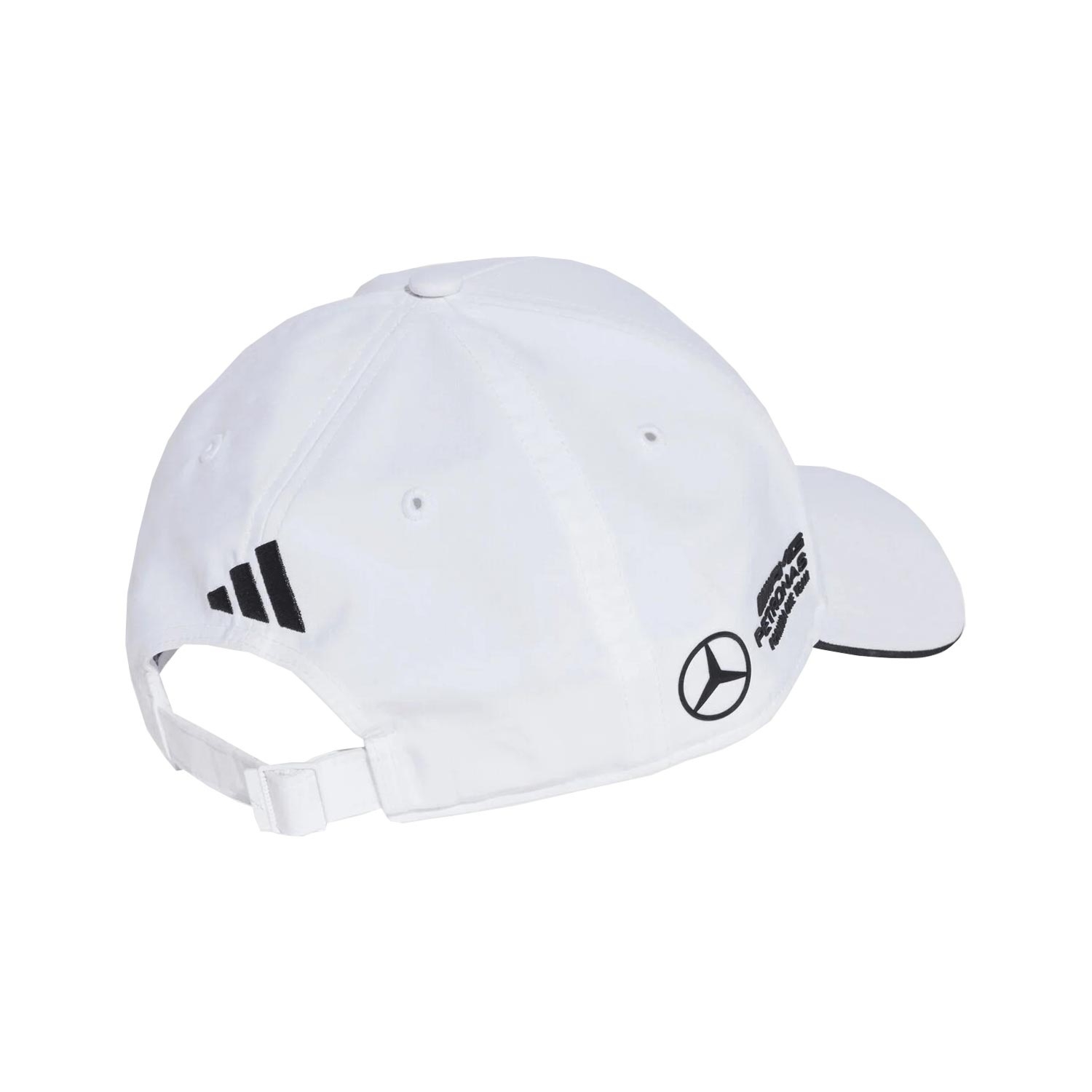 Czapka męska baseballowa biała Team Mercedes AMG F1 2025