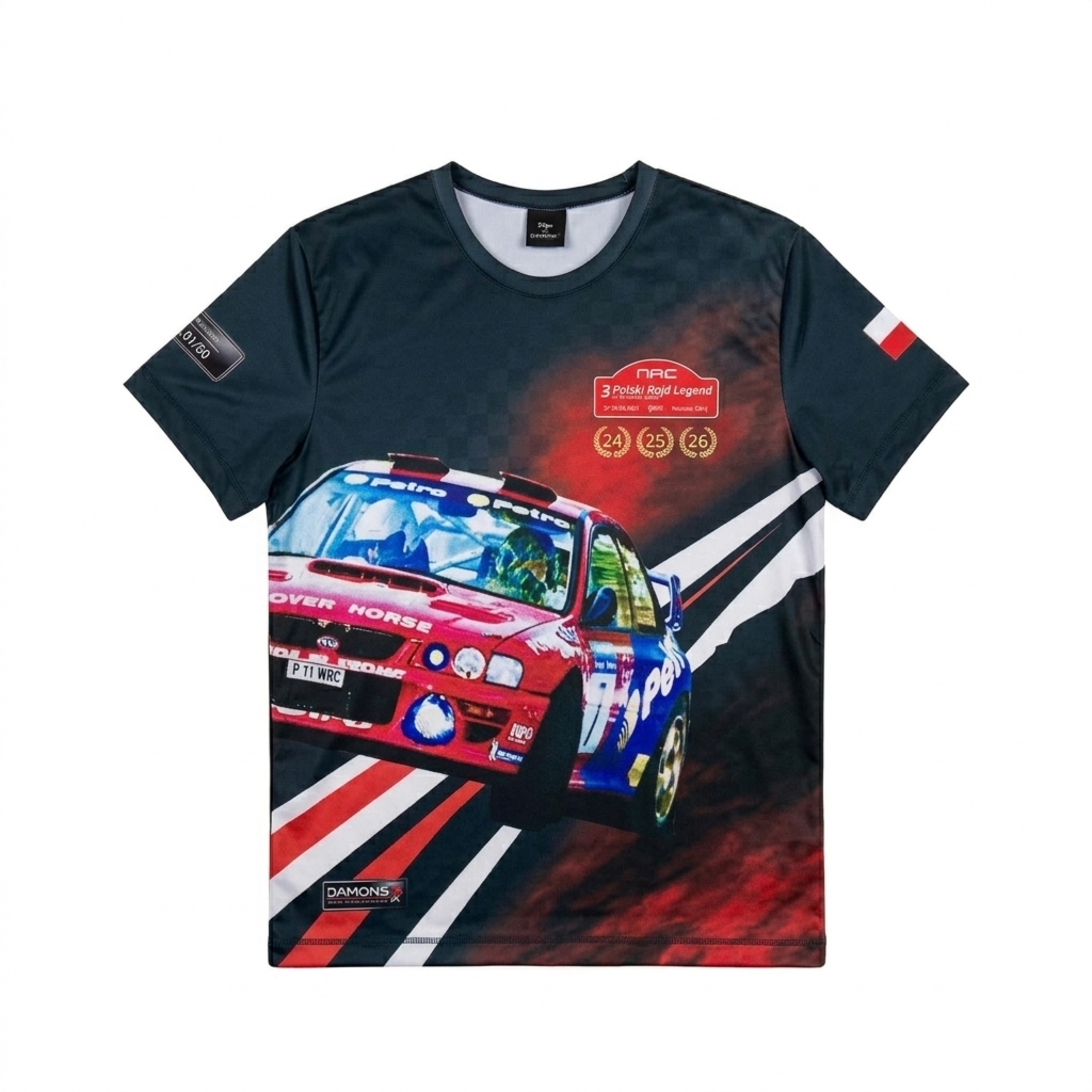 Koszulka t-shirt Kuzi "1999" Impreza WRC