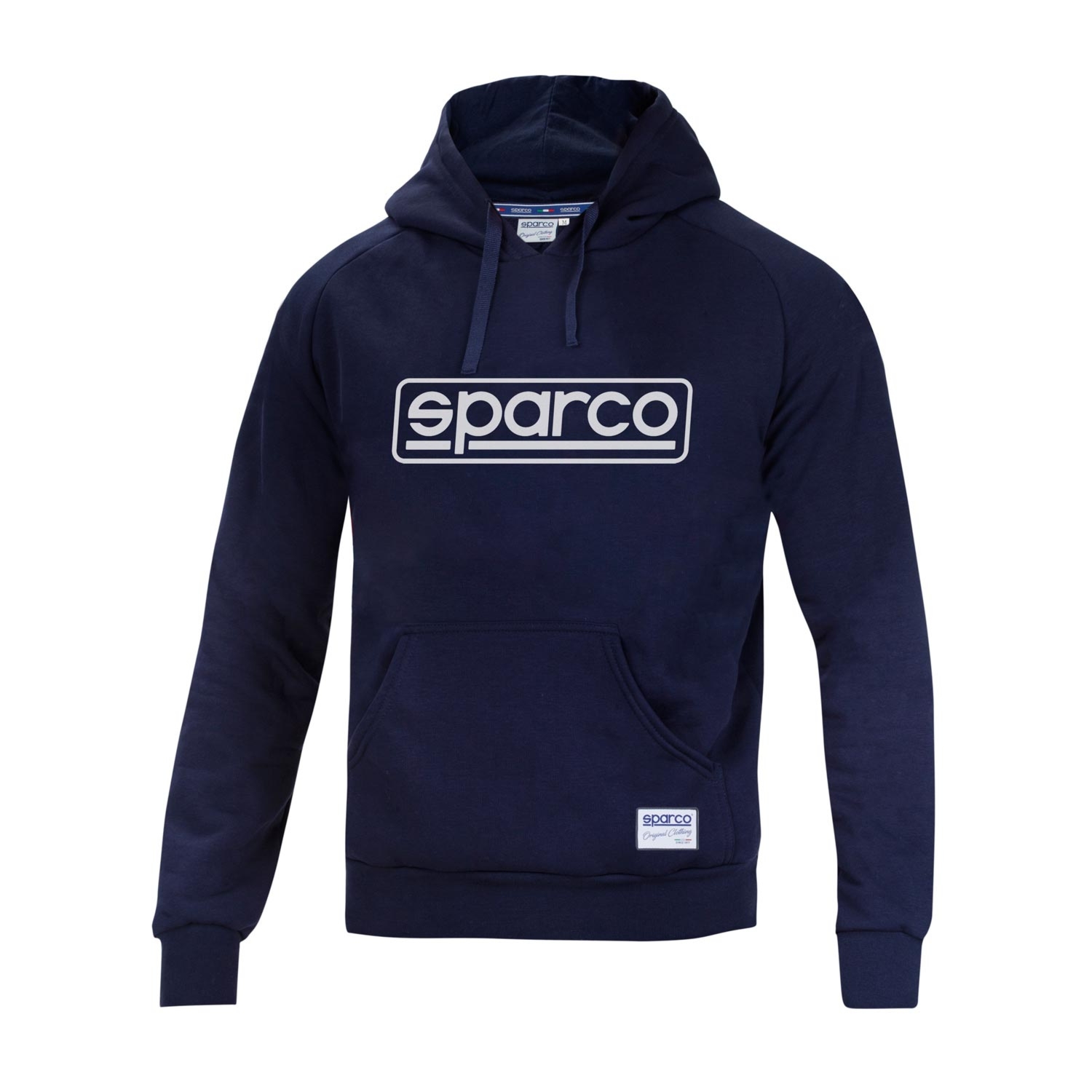 Bluza męska z kapturem FRAME Sparco granatowa