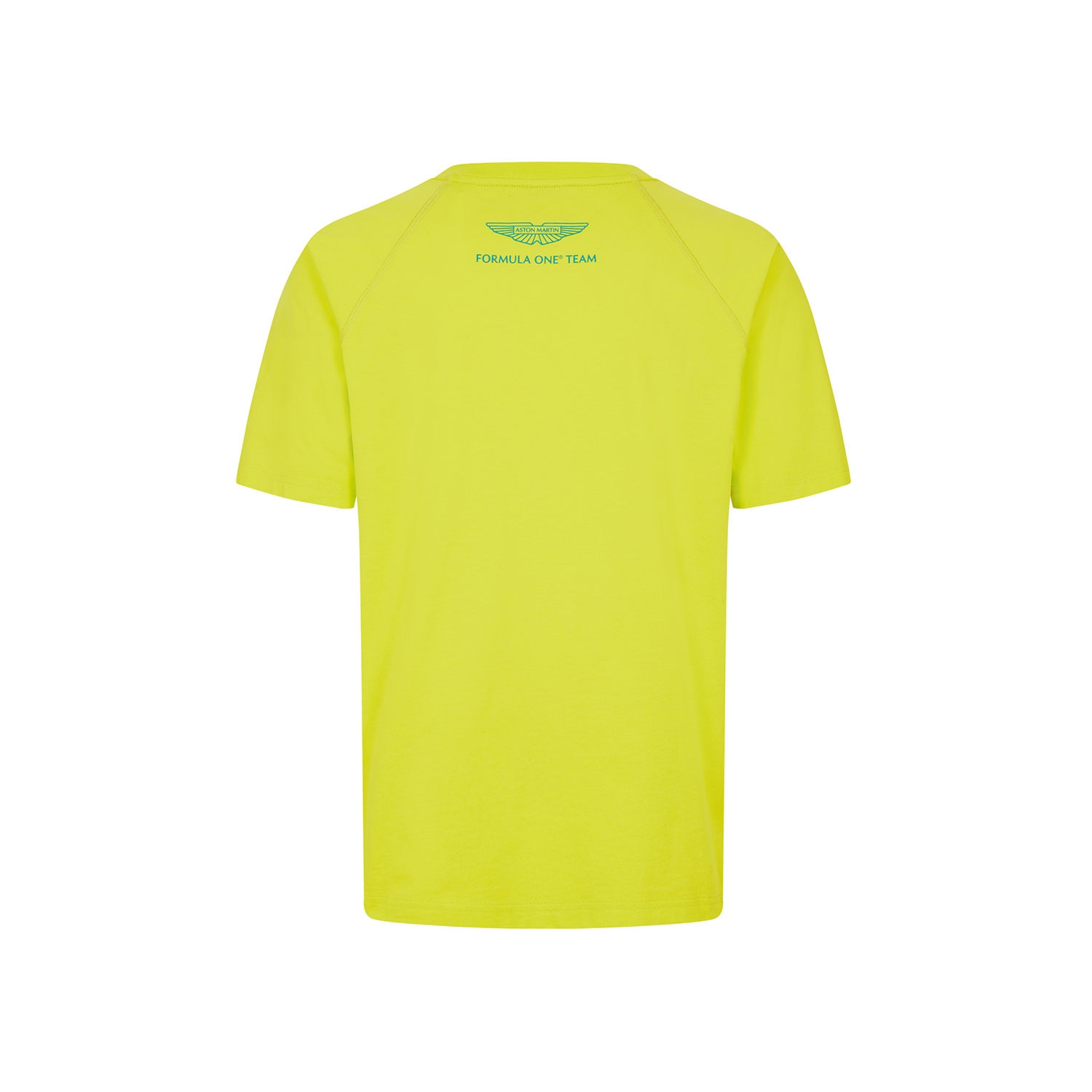 Koszulka t-shirt męska Logo Lime Aston Martin F1 2025