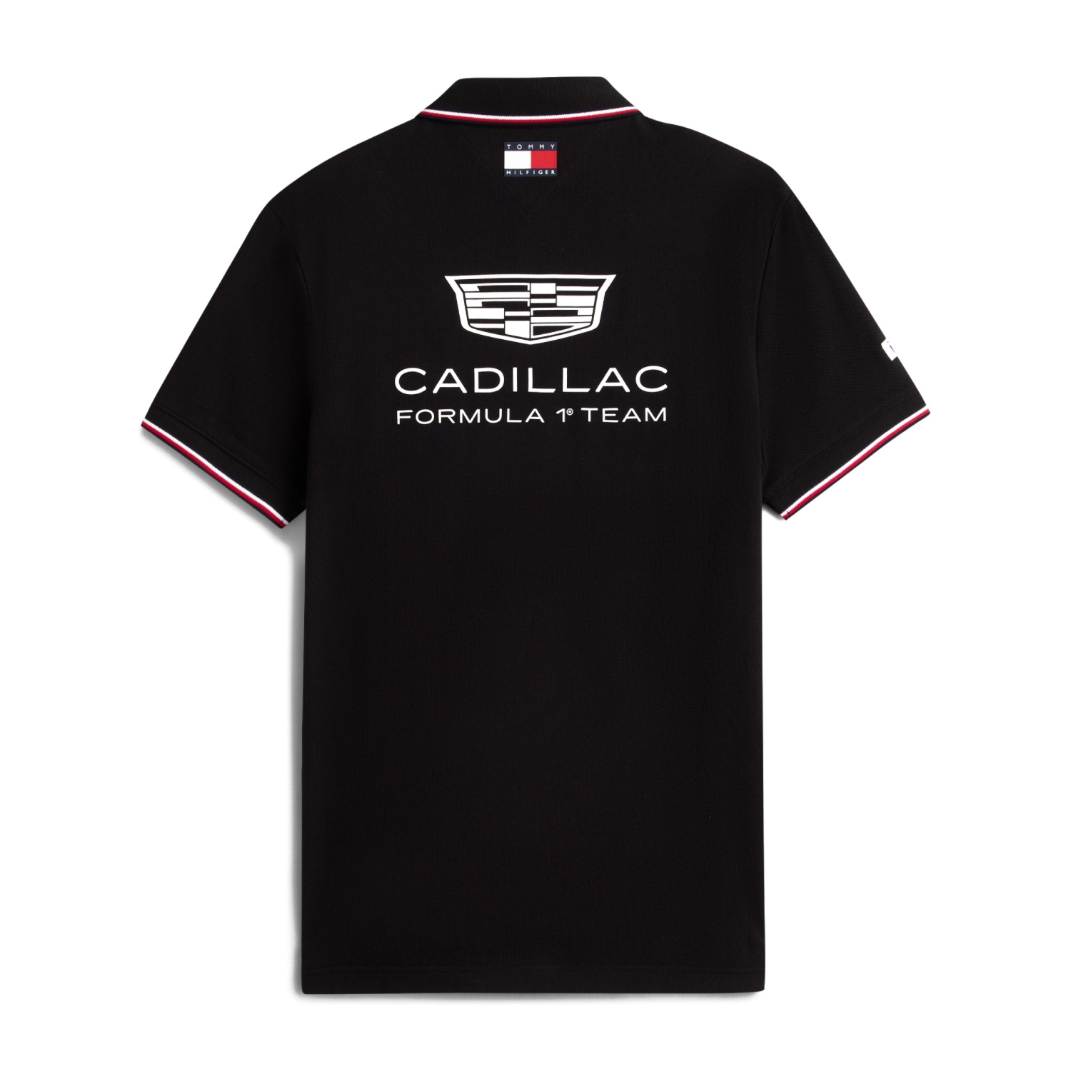Koszulka polo męska Team czarna Cadillac F1 2026