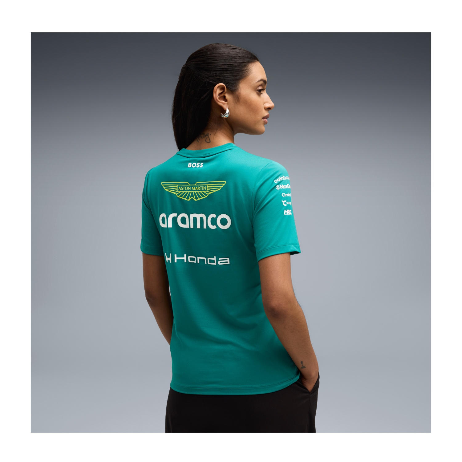 Koszulka t-shirt damska Team Aston Martin F1 2026