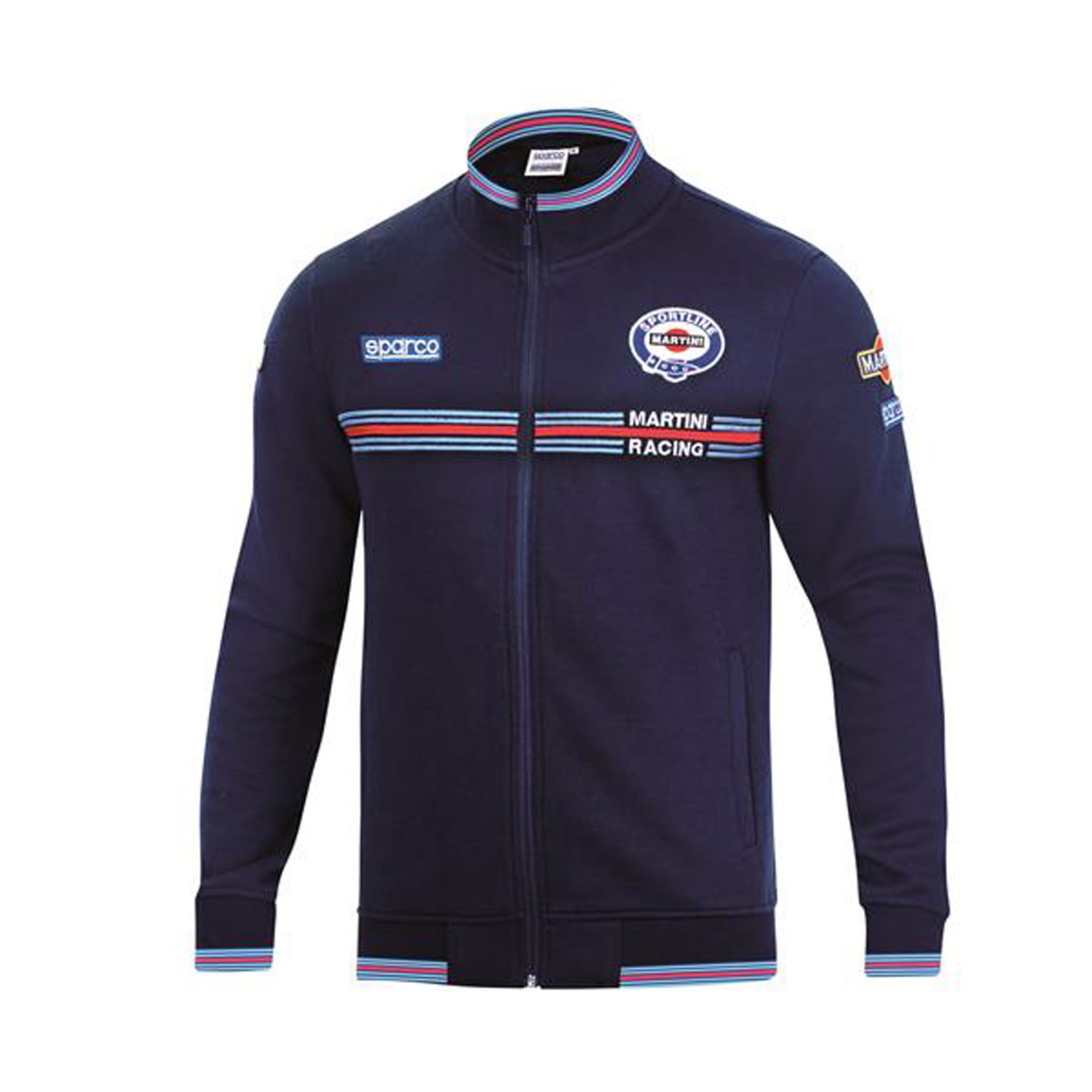Bluza rozpinana Martini Racing Sparco granatowa