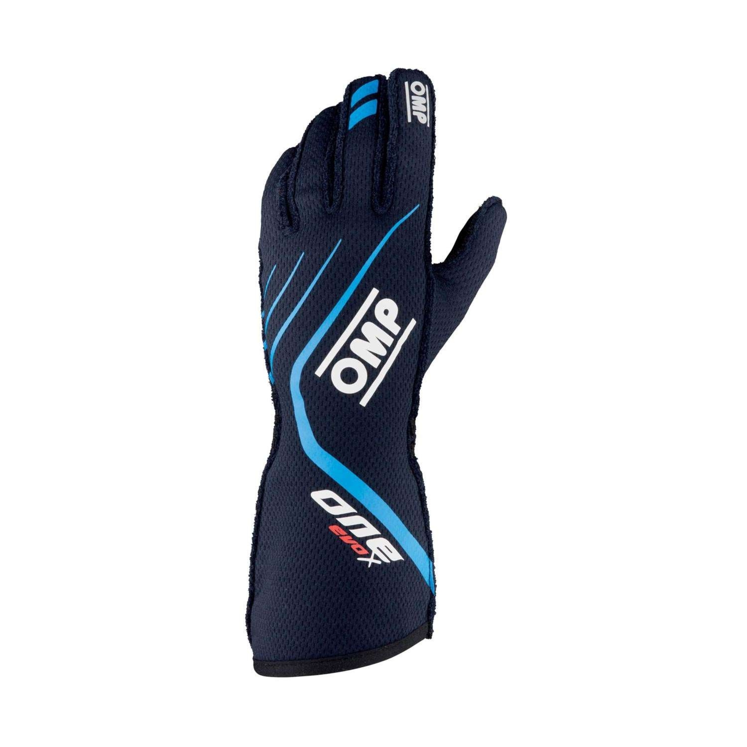 Rękawice OMP One EVO X granatowe (FIA)