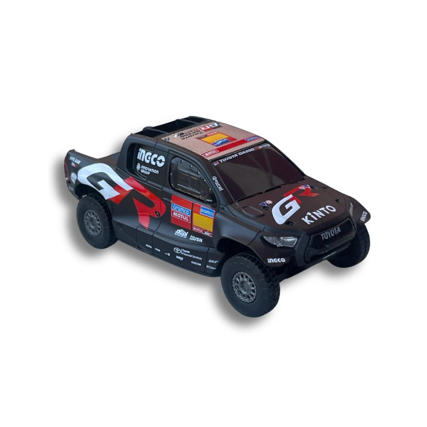 Model samochodu 1:64 DAKAR Hilux T1+ Toyota Gazoo Racing