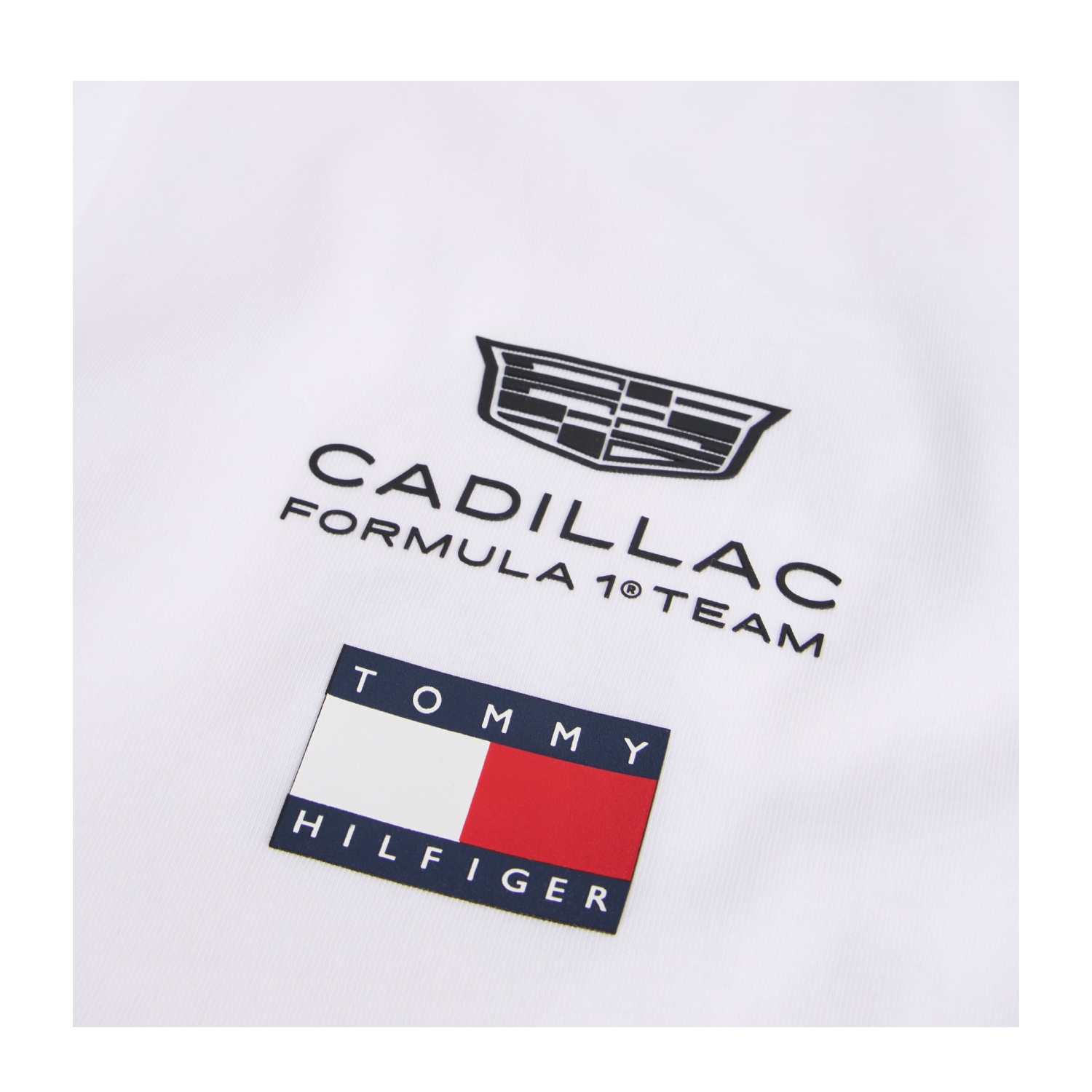 Koszulka męska t-shirt biała Team Cadillac F1 2026