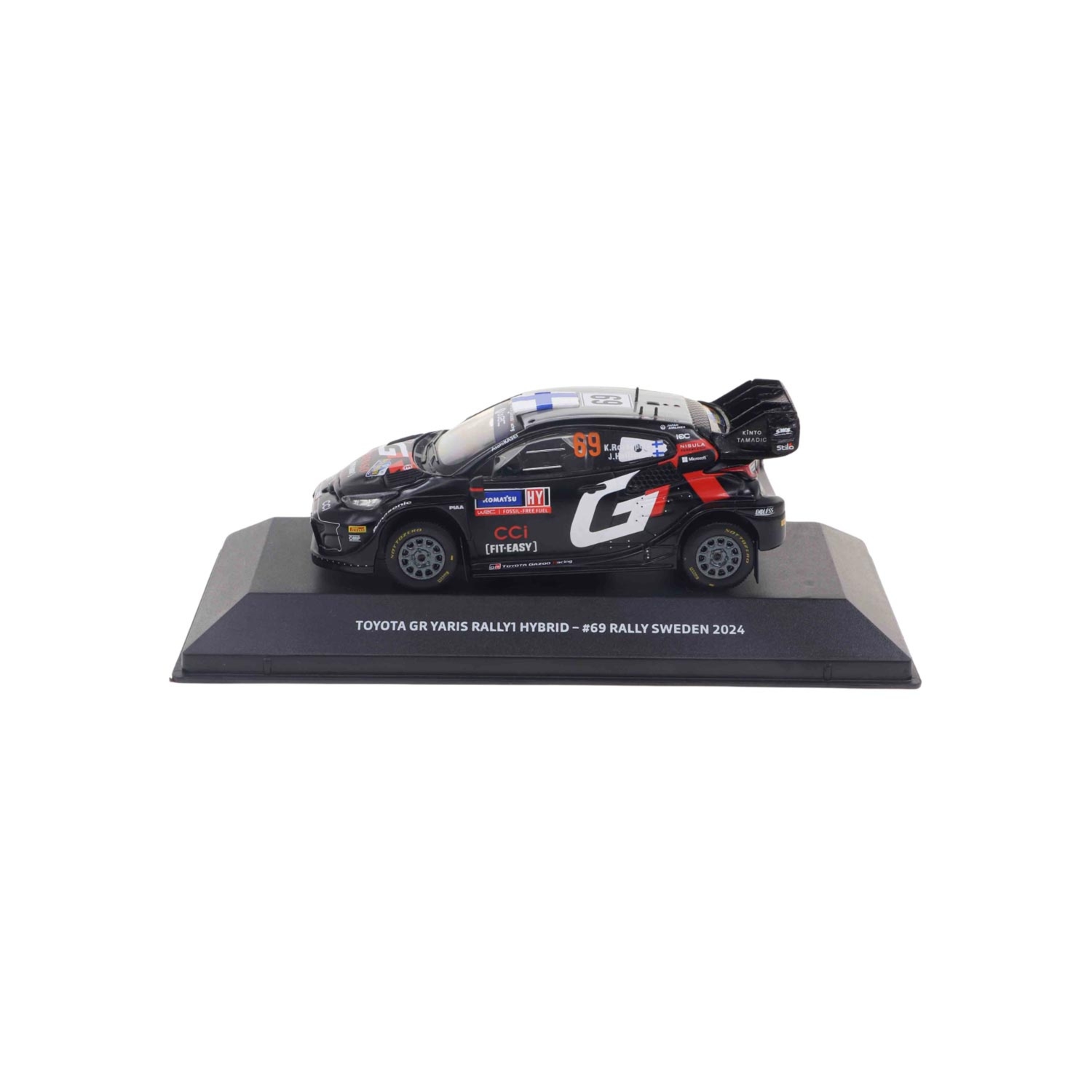 Model 1:43 GR Yaris Rally Sweden Toyota Gazoo Racing