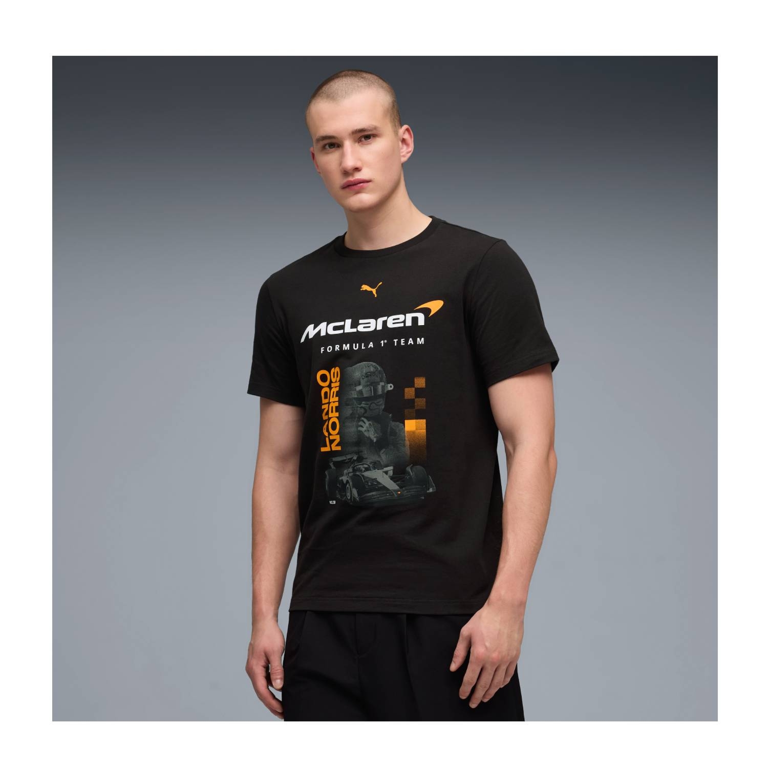 Koszulka t-shirt męska czarna Lando Norris McLaren F1 2026