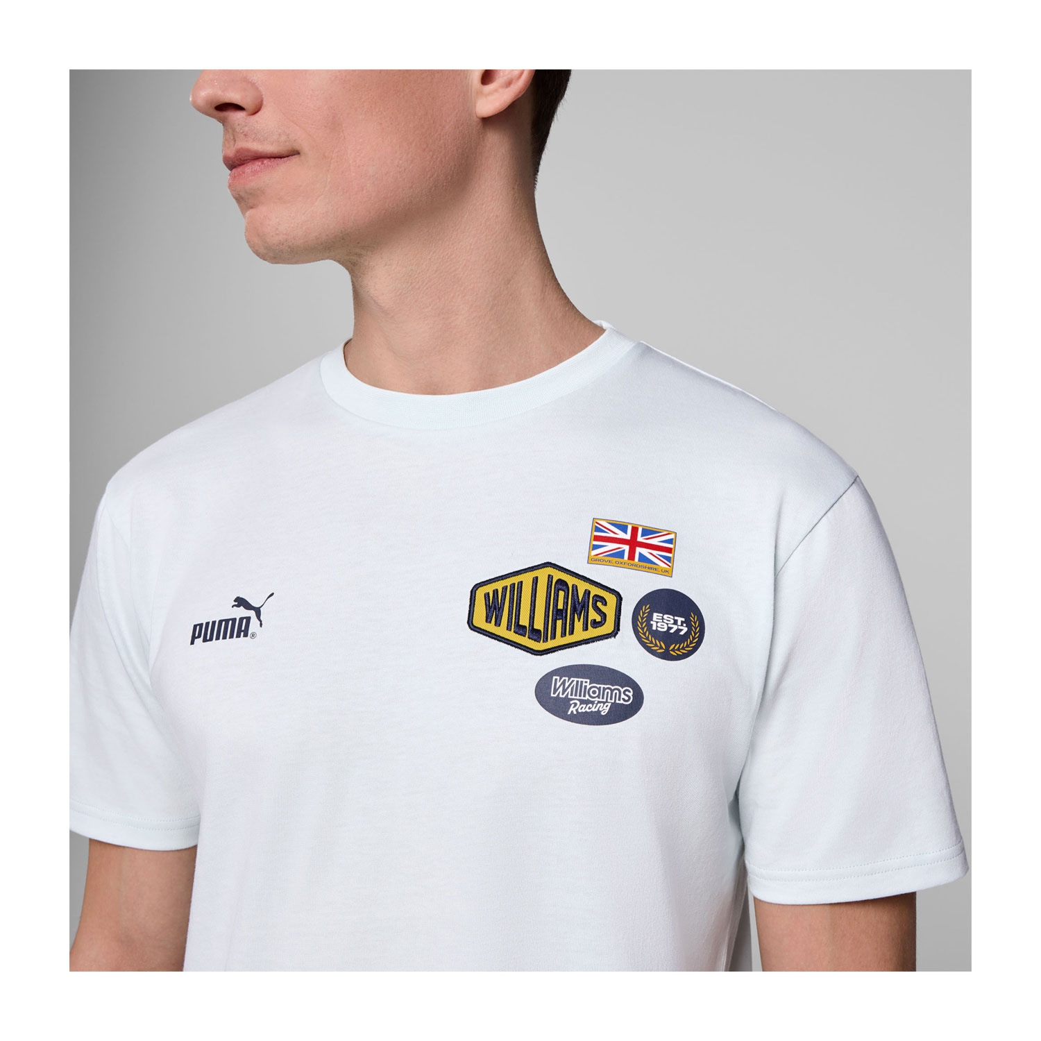 Koszulka t-shirt męska Patches Williams Racing 2025